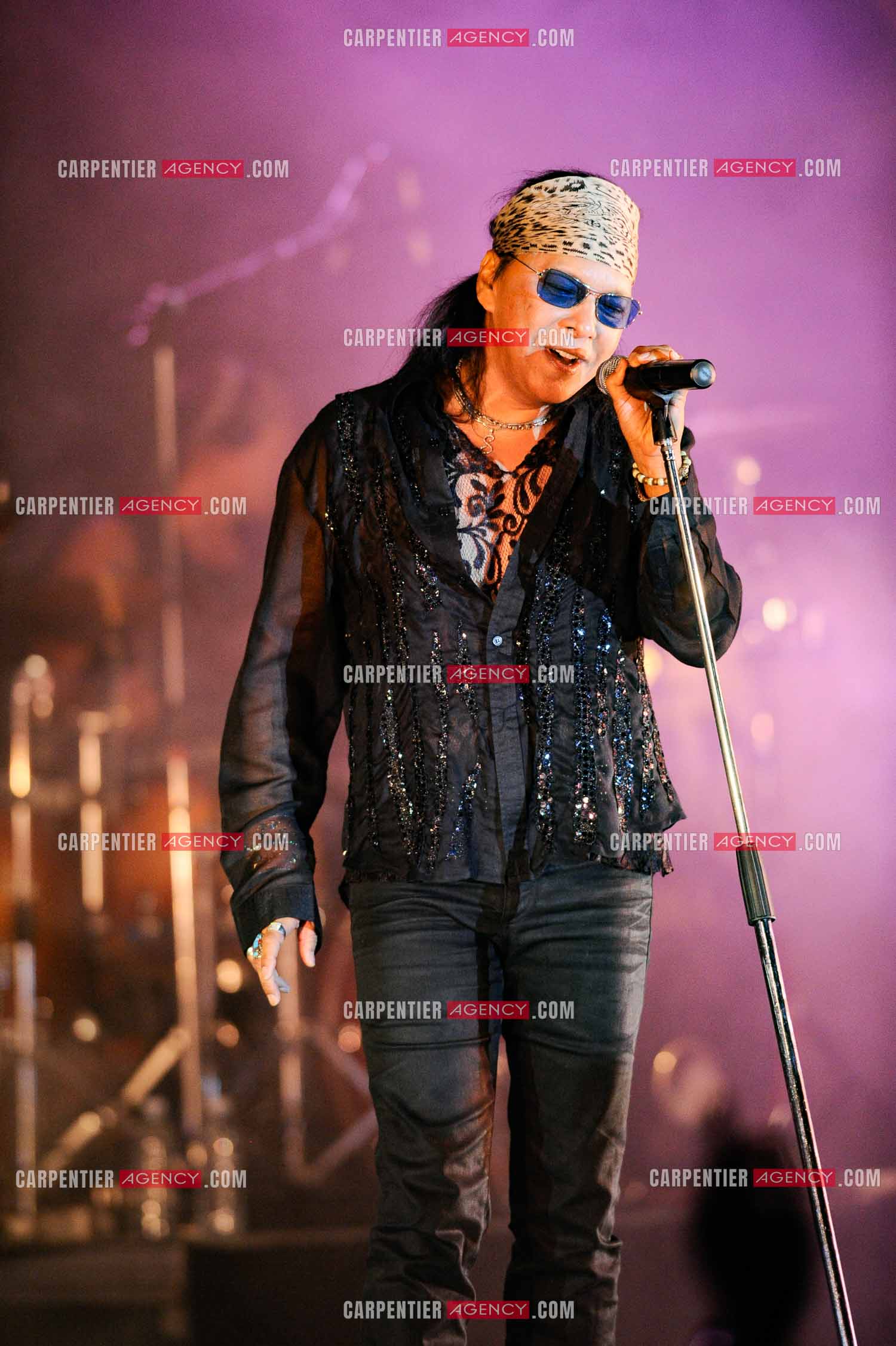 Le chanteur Shake en concert à Palavas.      ( Exclusif )