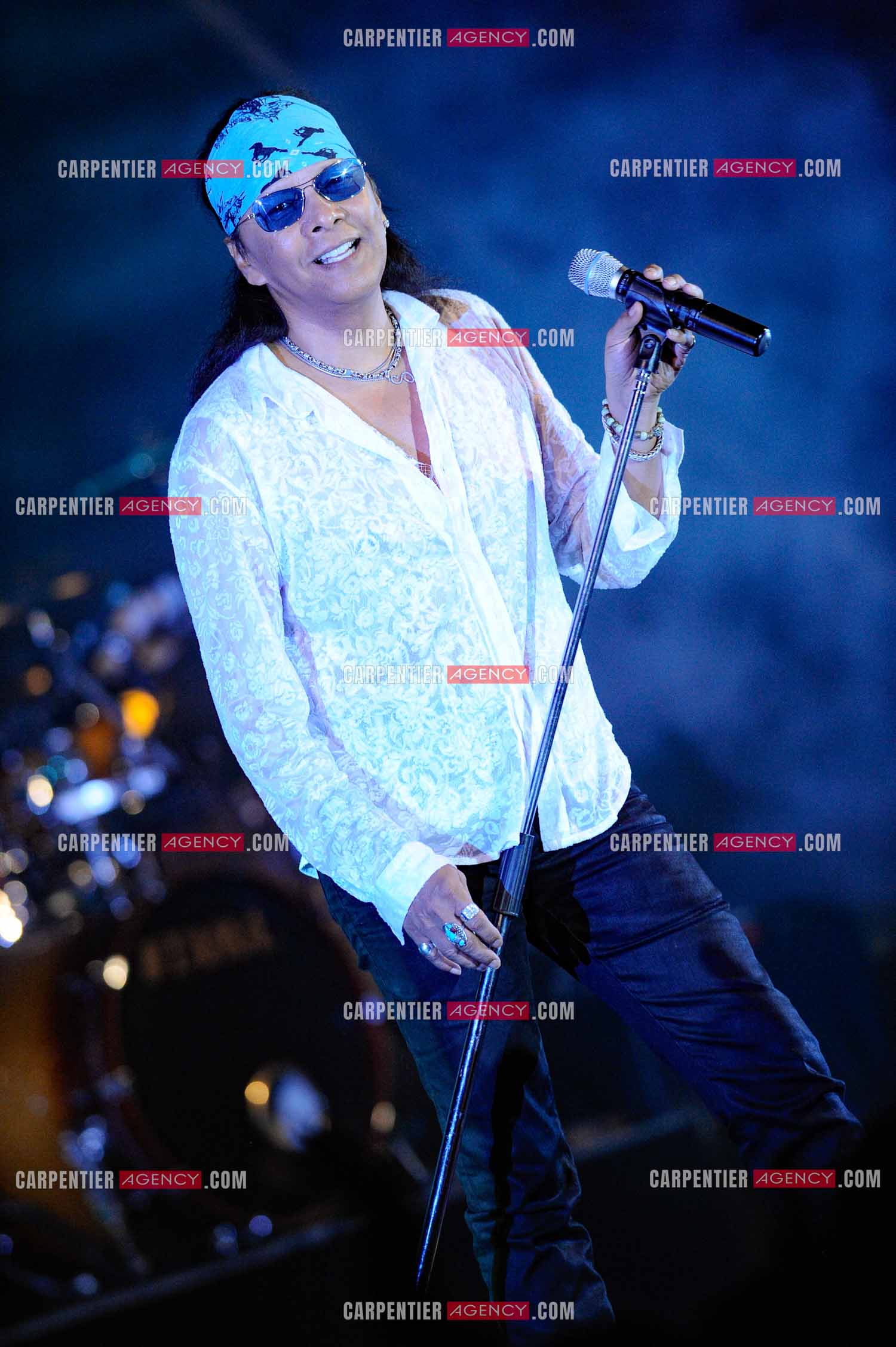 Le chanteur Shake en concert à Palavas.      ( Exclusif )