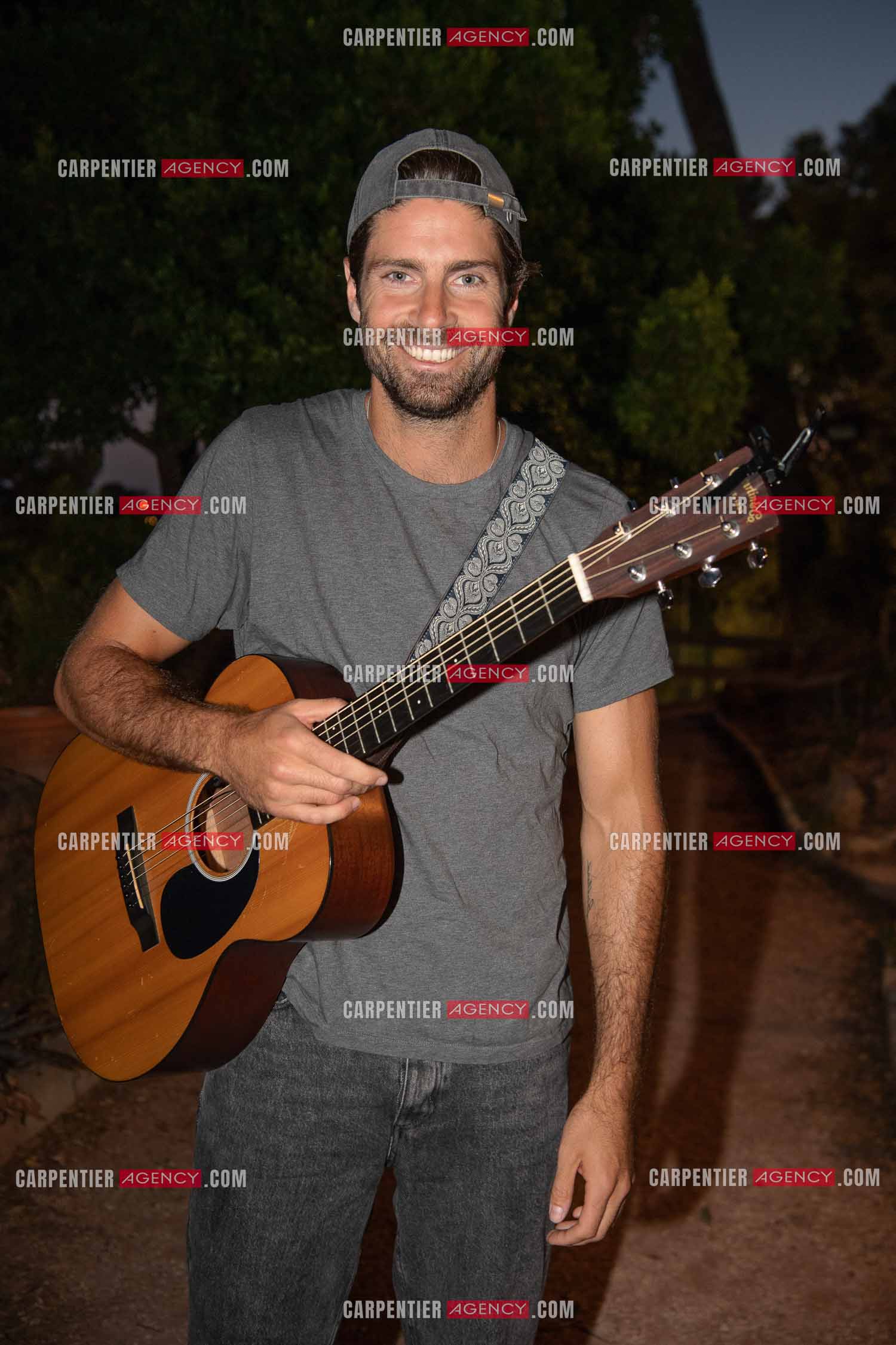 Le chanteur Tom Leeb à l'Auditorium du Parc St Vincent à Carqueiranne.      ( Exclusif )