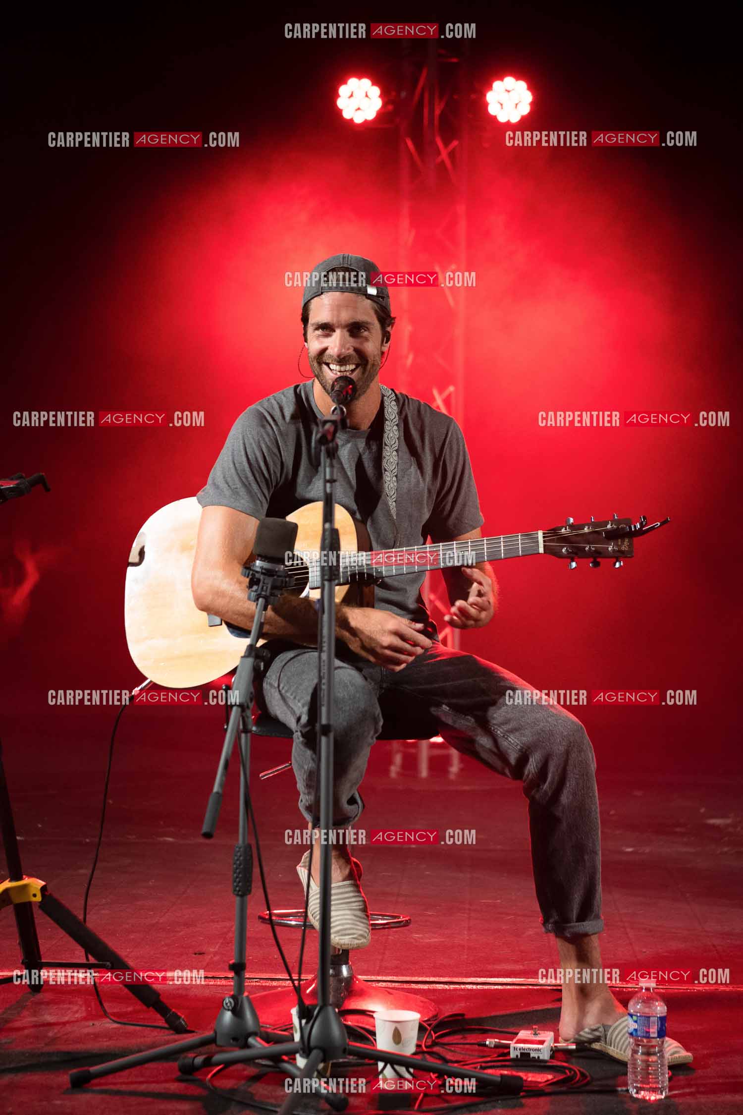 Le chanteur Tom Leeb en live à l'Auditorium du Parc St Vincent à Carqueiranne.      ( Exclusif )