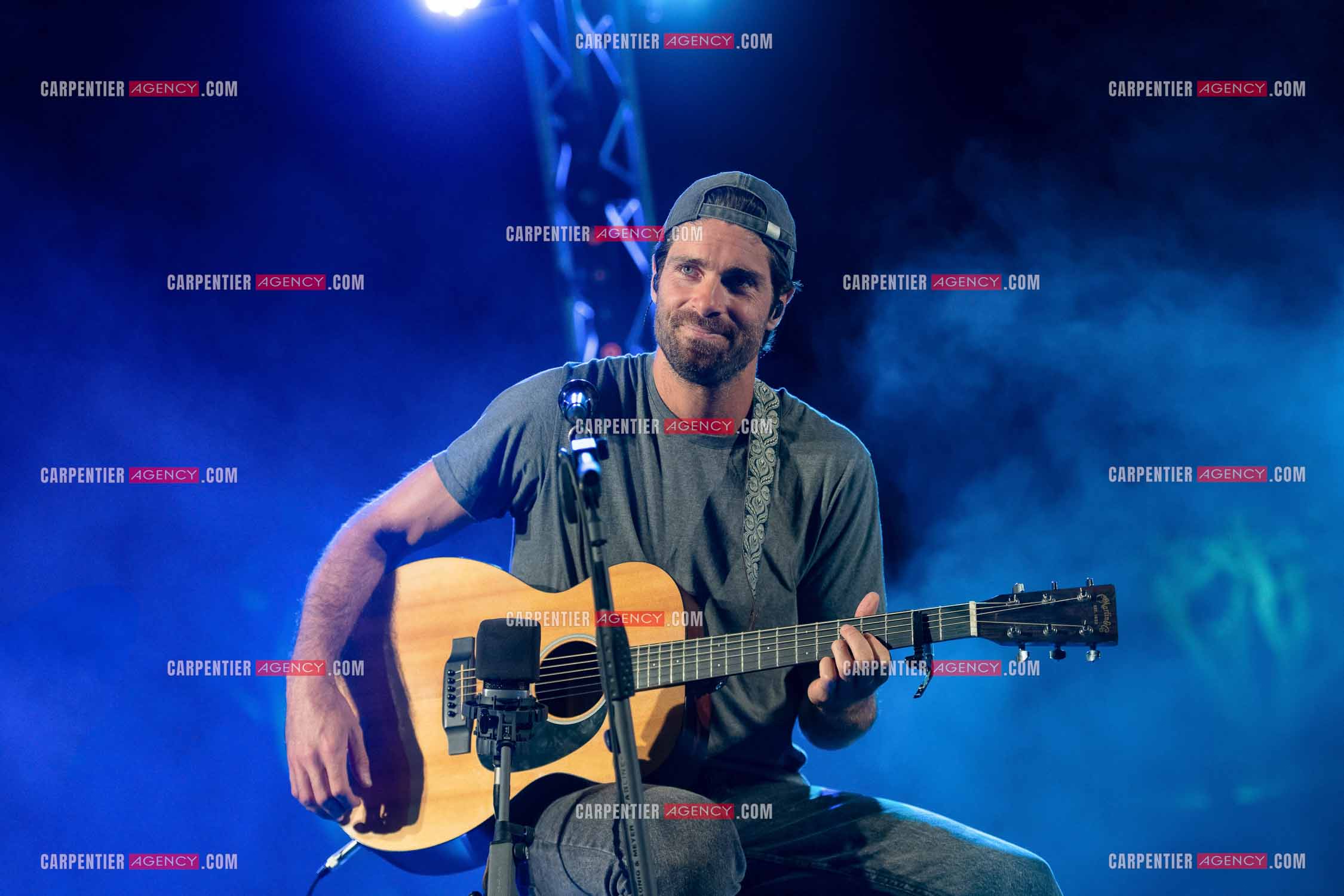 Le chanteur Tom Leeb en live à l'Auditorium du Parc St Vincent à Carqueiranne.      ( Exclusif )