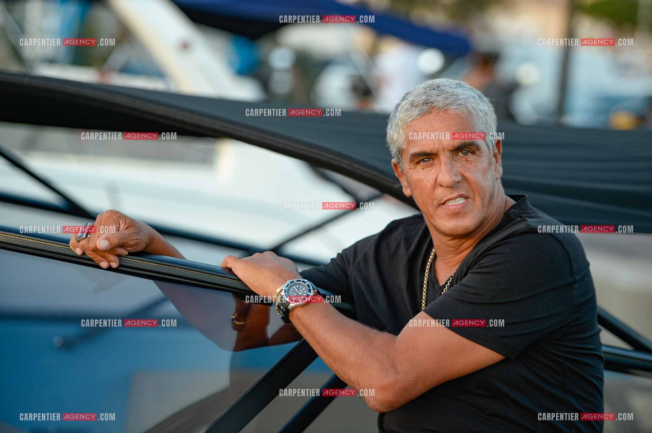 Portrait de l'acteur Samy Naceri.    ( Exclusif )