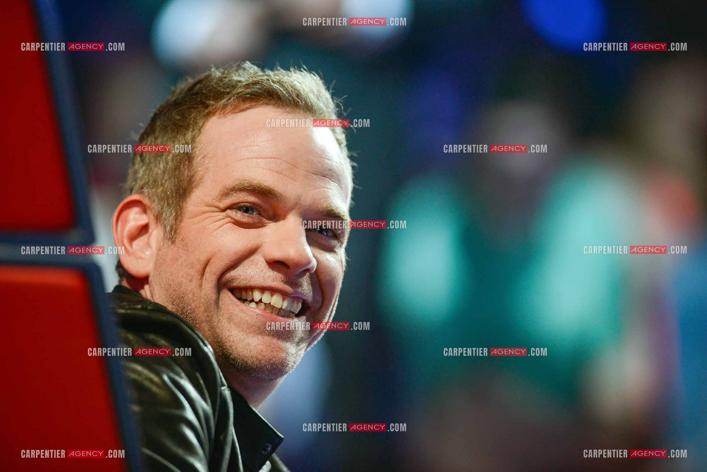 Saison 3 de l'émission The Voice. Le coach Garou.           ( Exclusif )