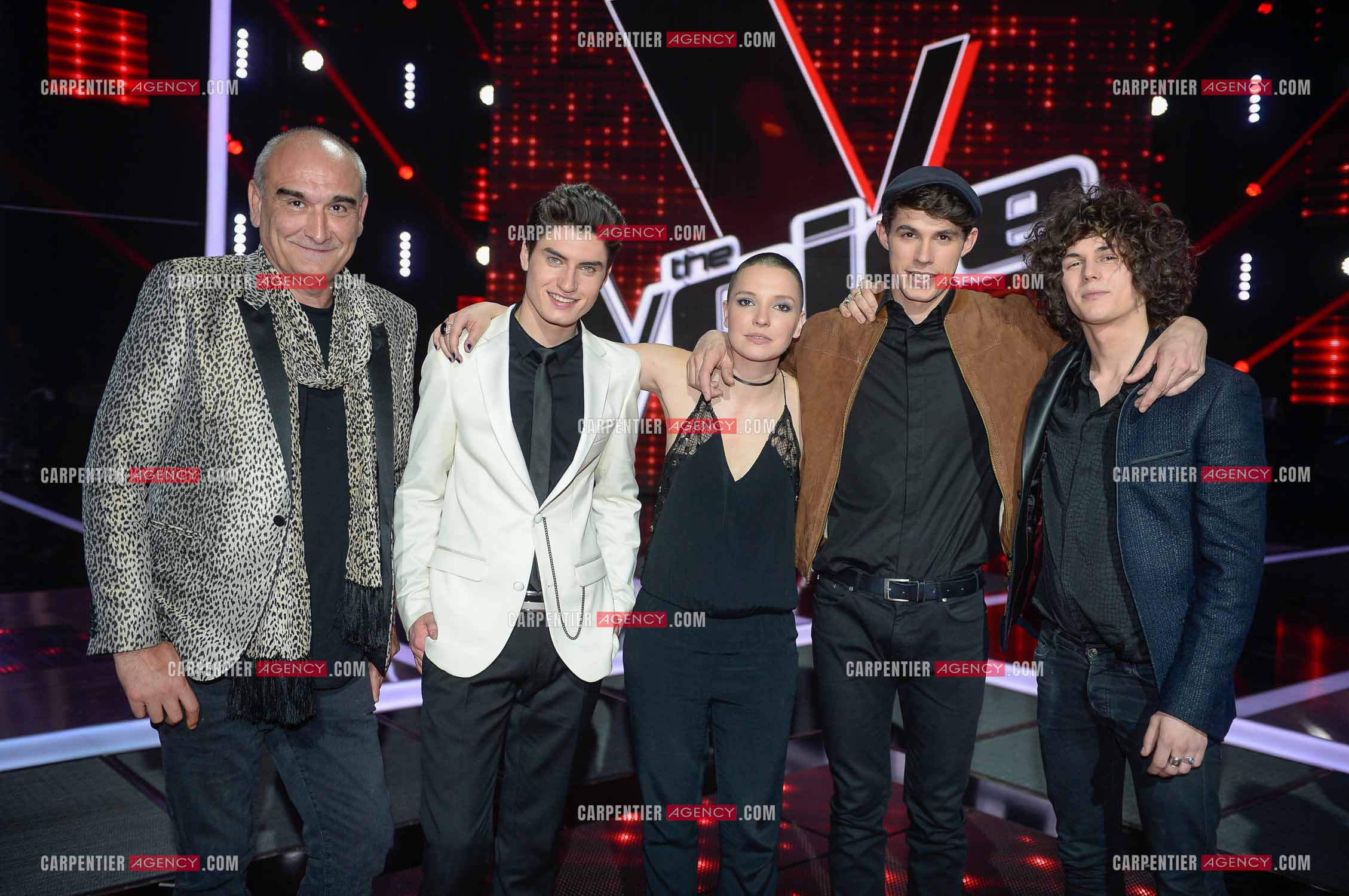 Saison 4 de l'émission The Voice en 2015.          ( Exclusif )