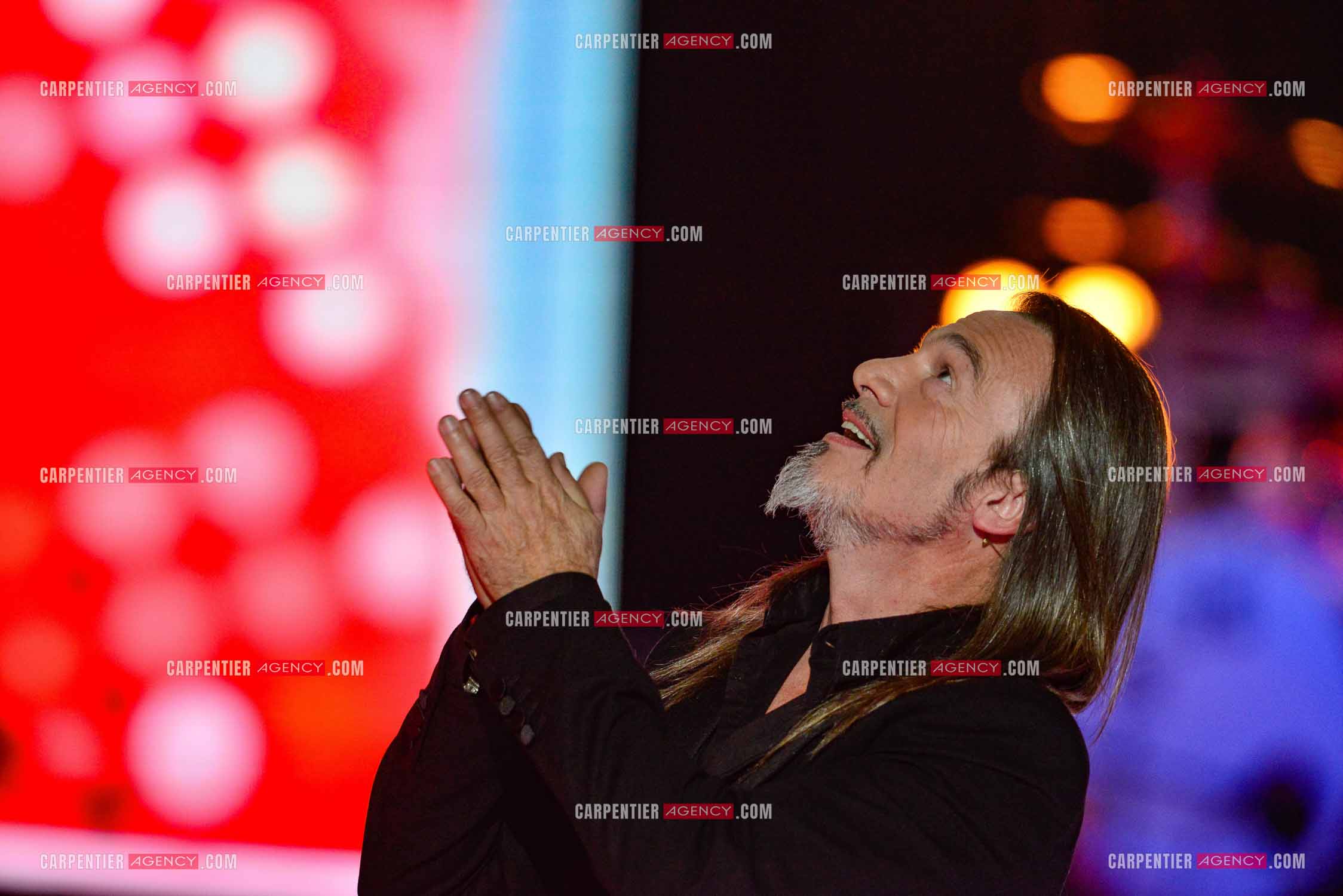 Saison 3 de l'émission The Voice. Le coach Florent Pagny.           ( Exclusif )