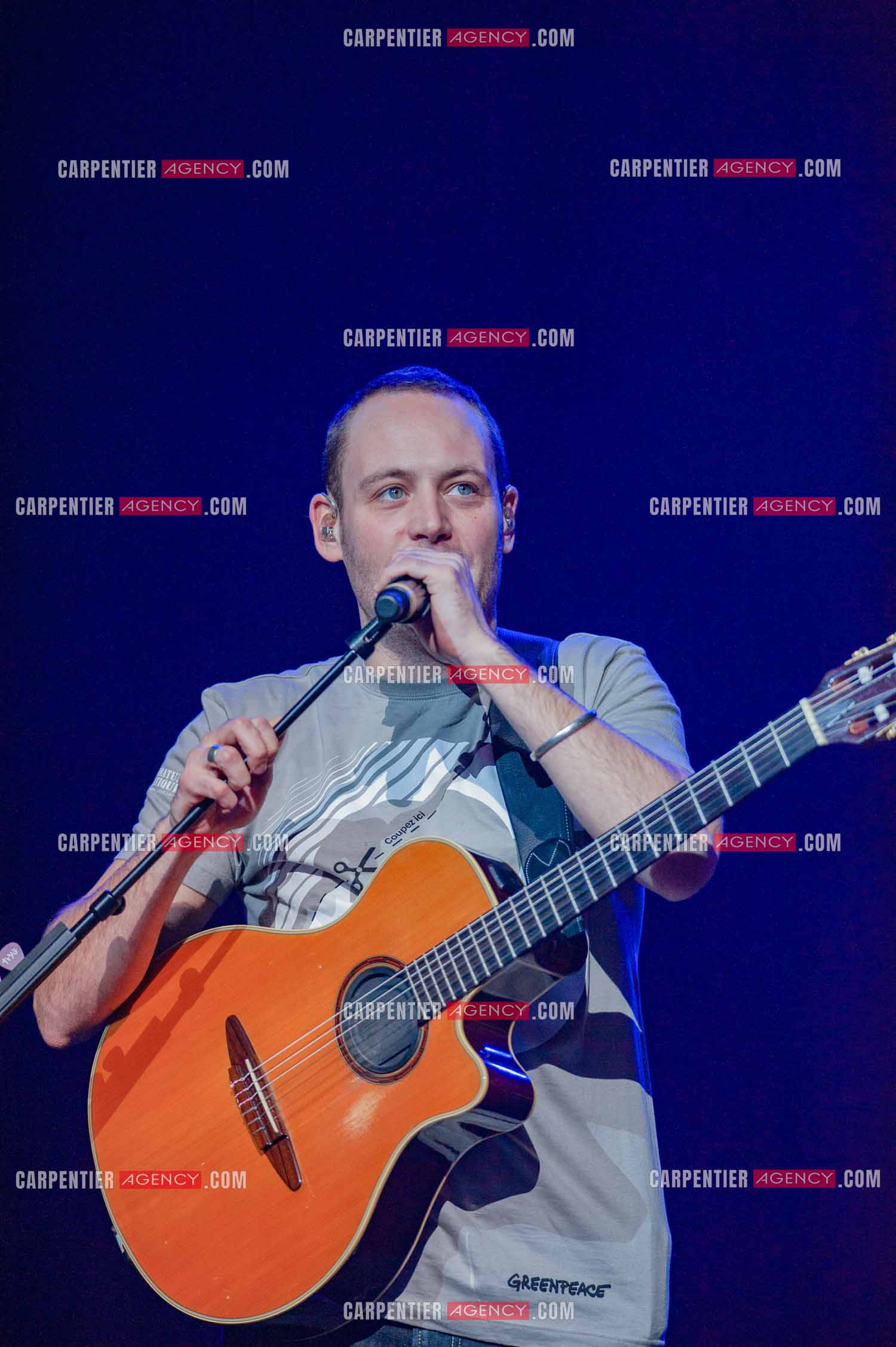 Grand concert au Zénith de Paris “ ULTIMATUM PLANETE ZÉNITH “ le 22 Nov 2009. Le groupe Tryo composé de:                                Cyril Célestin dit Guizmo,Christophe Mali, Daniel Bravo dit Danielito, Emmanuel Eveno dit Manu                        ( Exclusif )