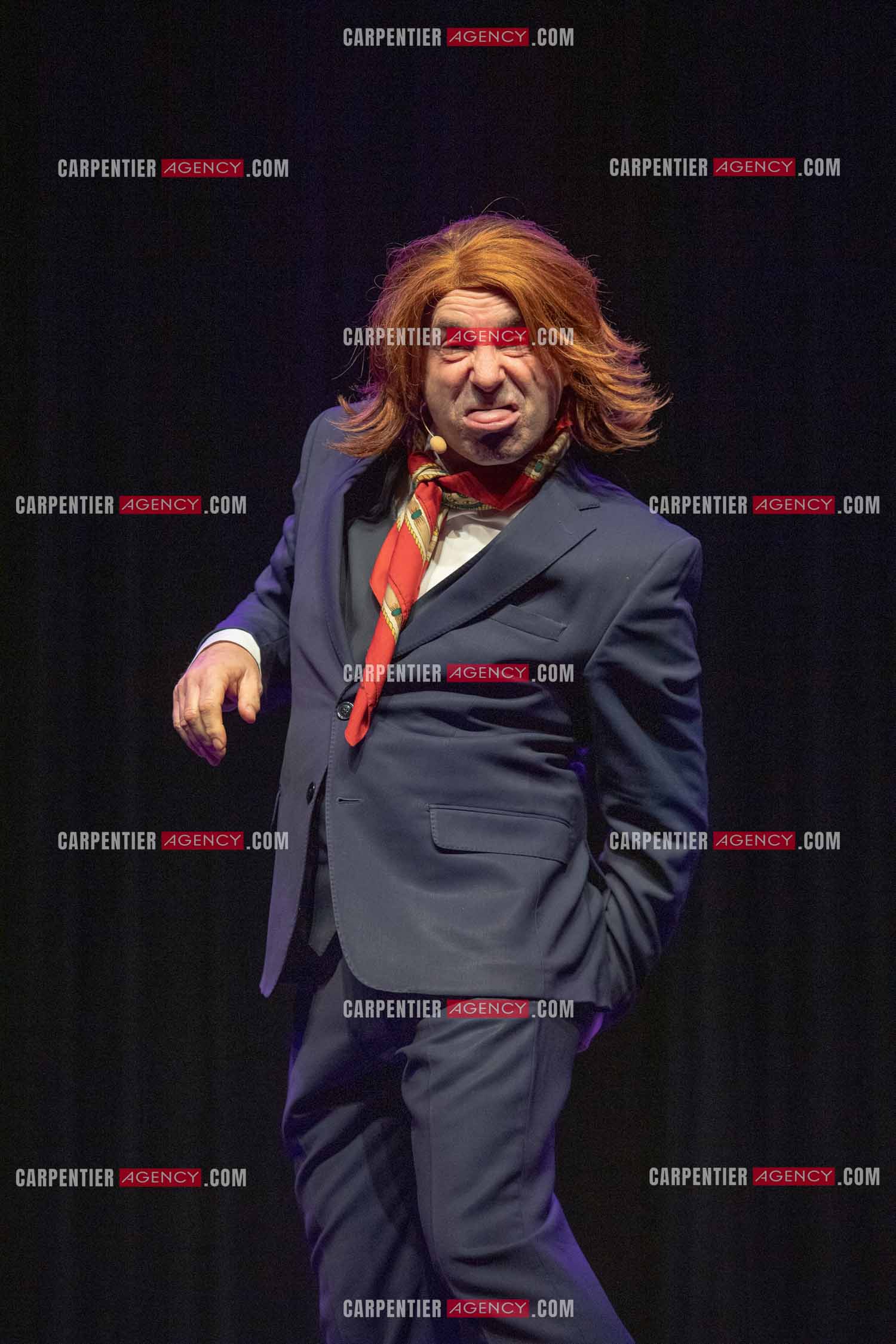 L'humoriste Yves Pujol en spectacle.         ( Exclusif )