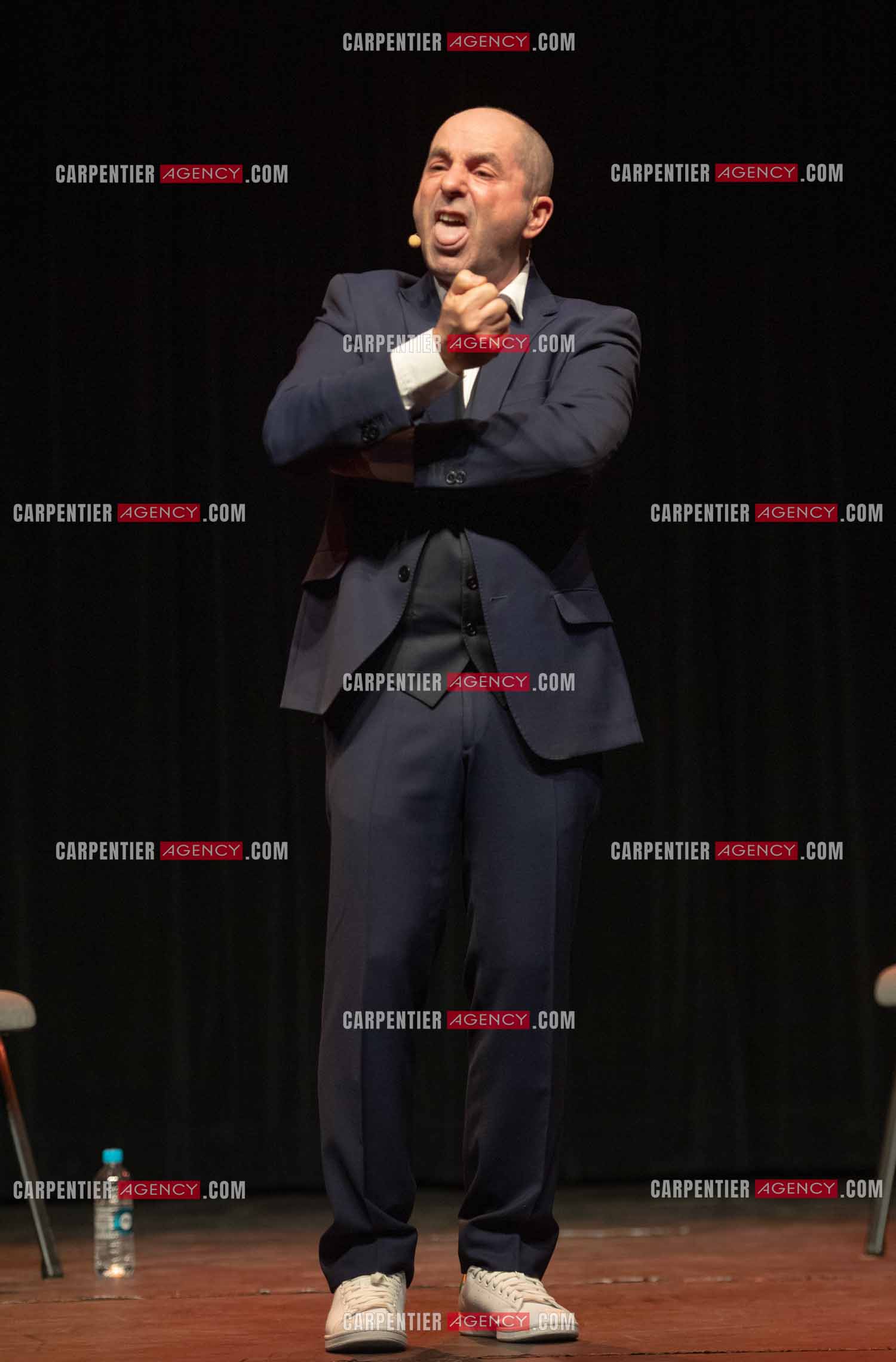 L'humoriste Yves Pujol en spectacle.         ( Exclusif )