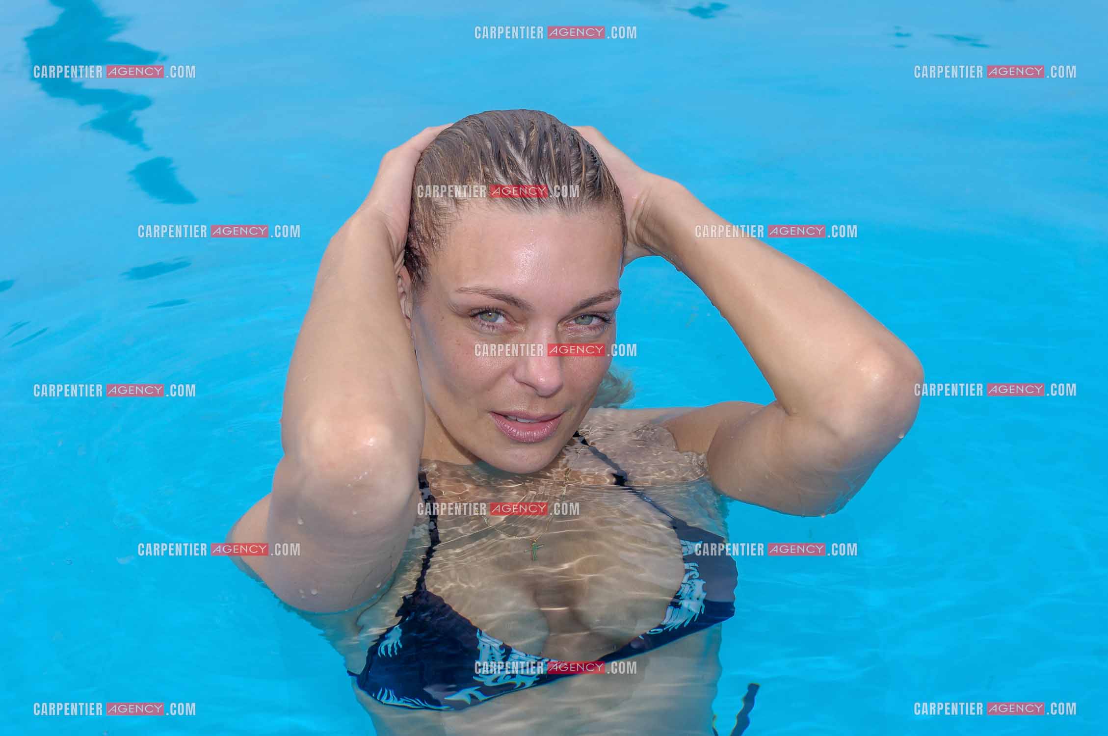 La star pornographique Zara Whites lors du Trophémina de Djerba. ( Exclusif )