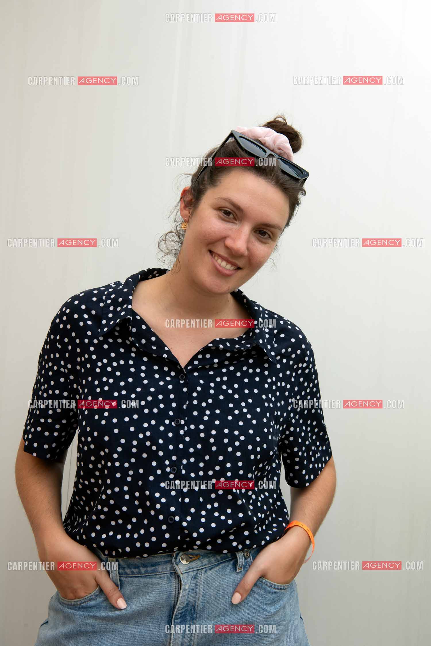 Les gagnants de la saison 2021 de The voice en tournée d'été. La chanteuse Louise Mambell.    ( Exclusif )