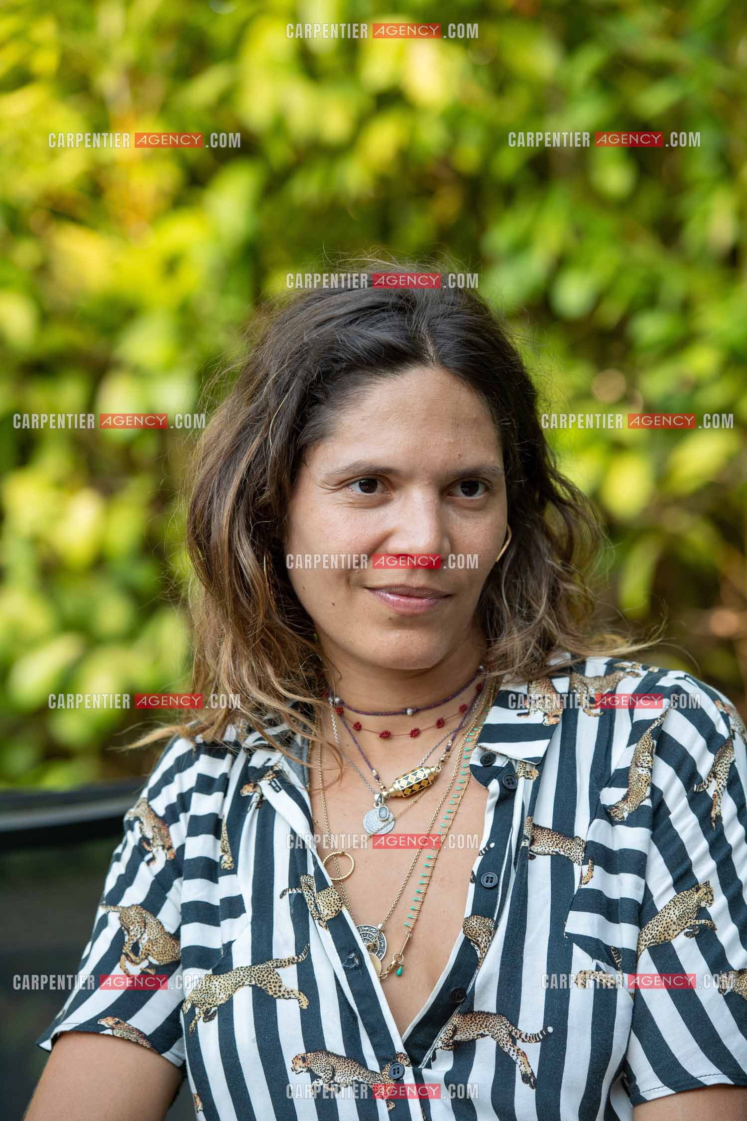 La chanteuse Vanille Clerc lors de sa tournée d'été à Sanary sur Mer.   ( Exclusif )