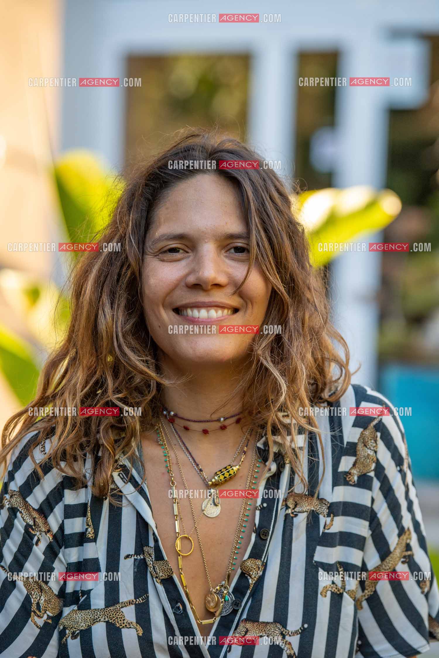 La chanteuse Vanille Clerc lors de sa tournée d'été à Sanary sur Mer.   ( Exclusif )