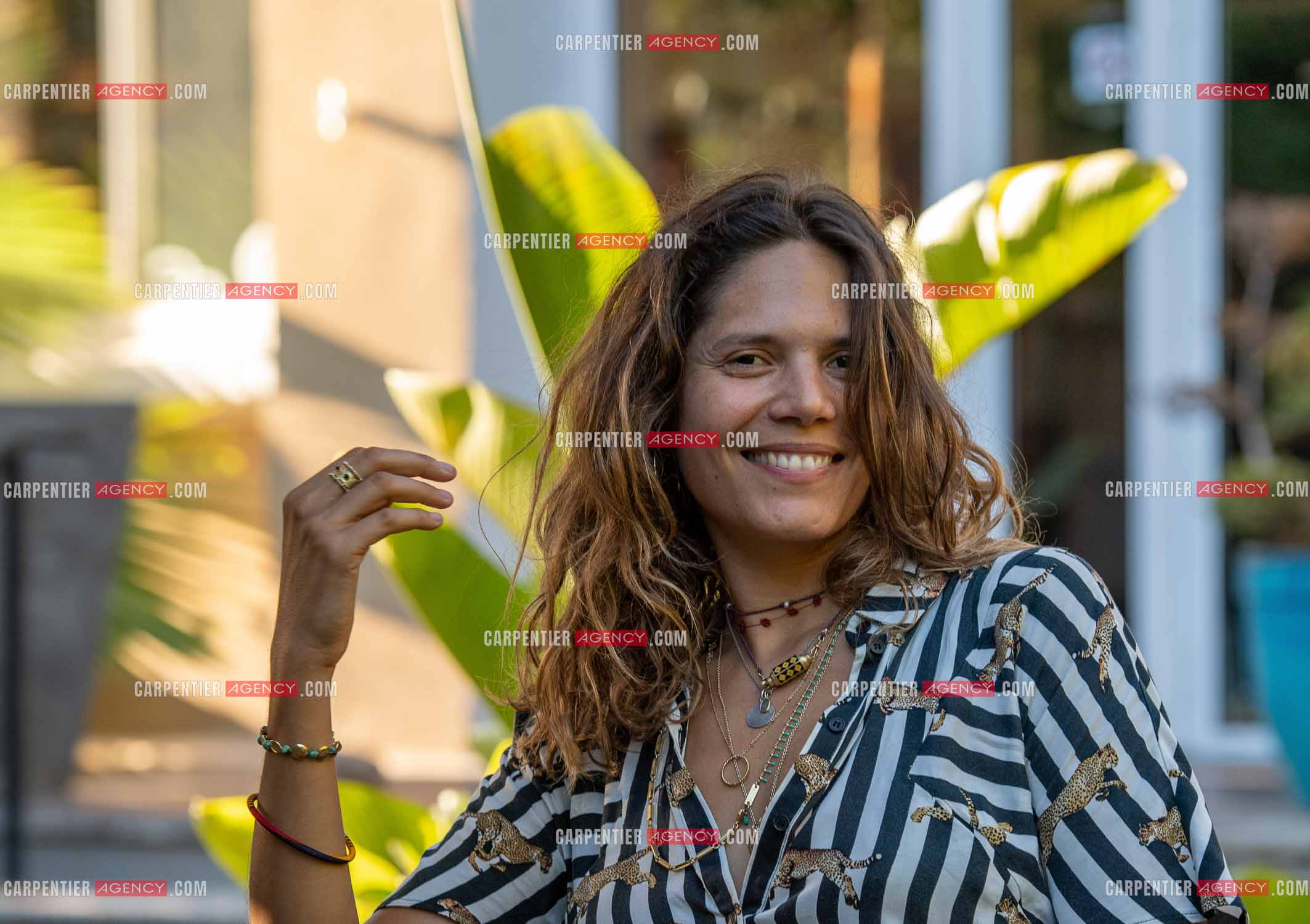 La chanteuse Vanille Clerc lors de sa tournée d'été à Sanary sur Mer.   ( Exclusif )