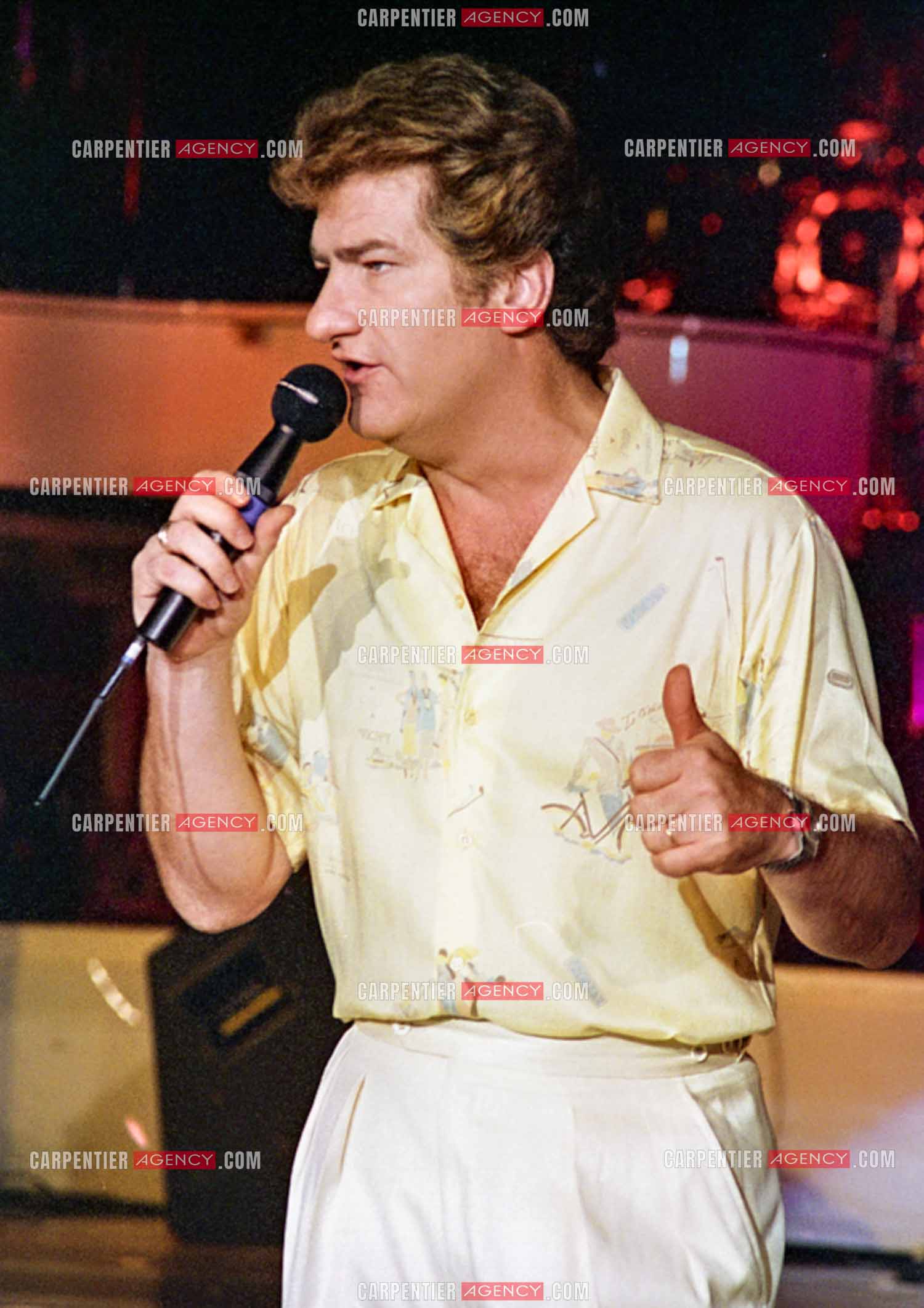 Le chanteur Eddy Mitchell.