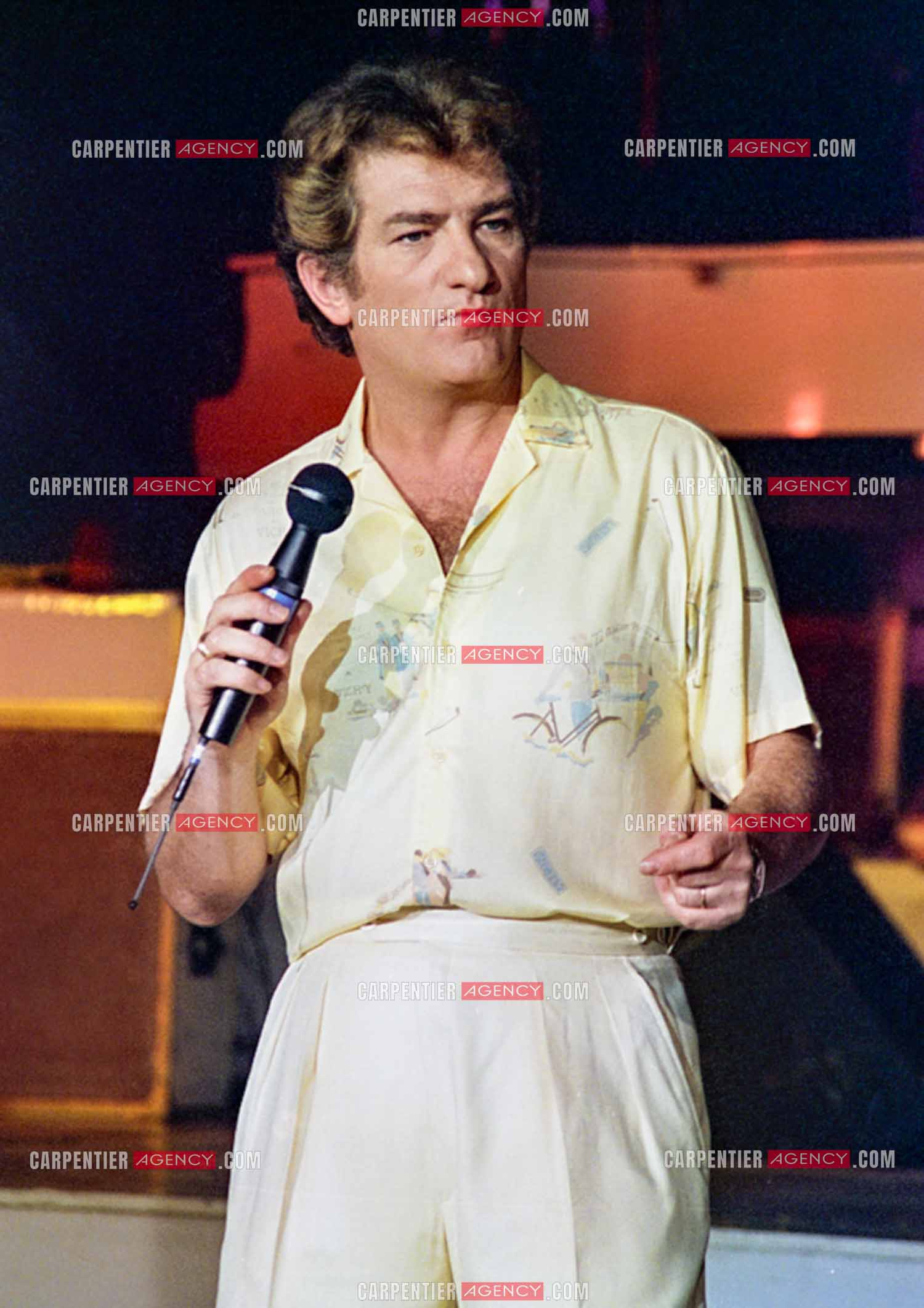 Le chanteur Eddy Mitchell.