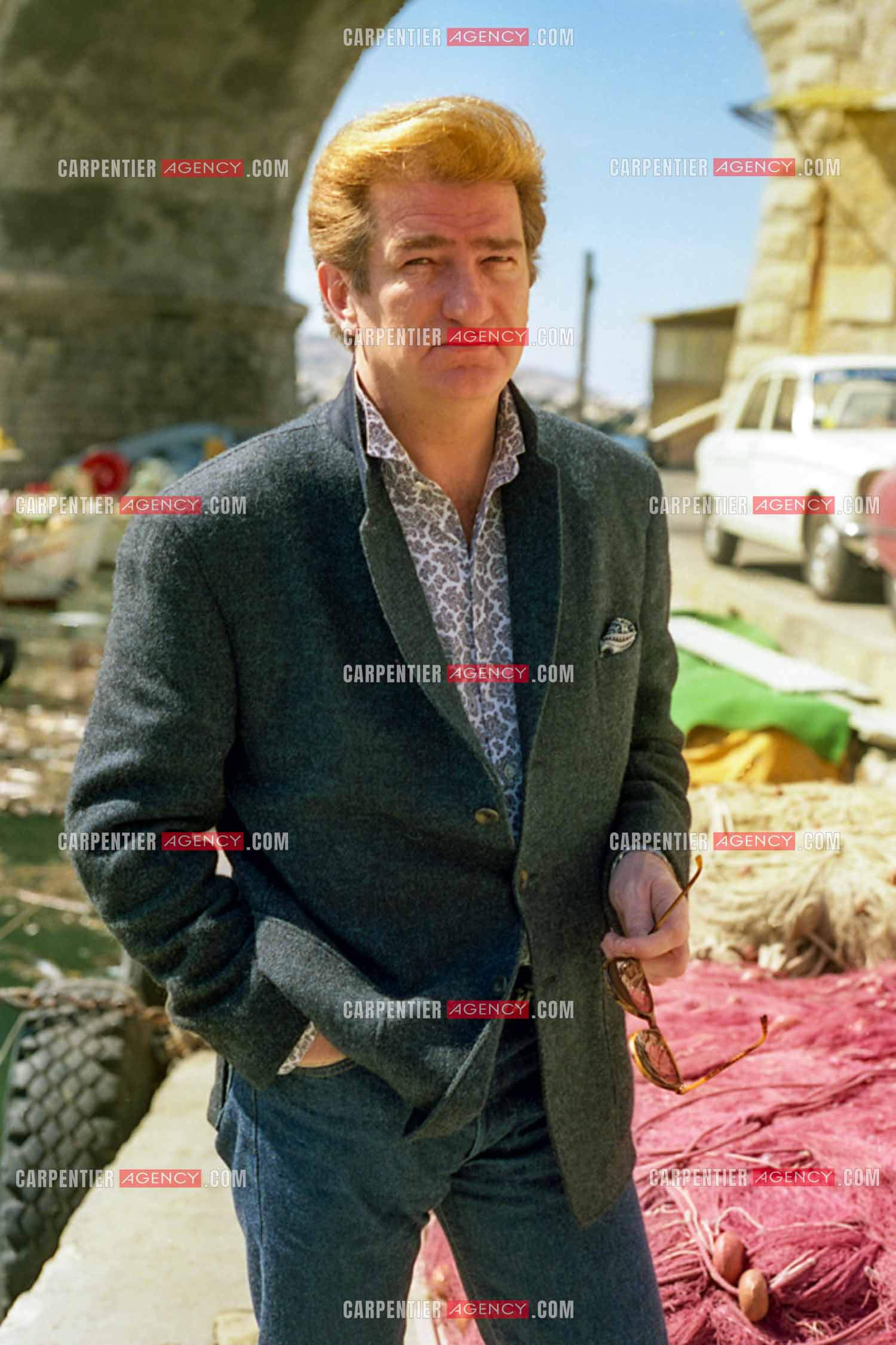 Le chanteur Eddy Mitchell.  ( Exclusif )