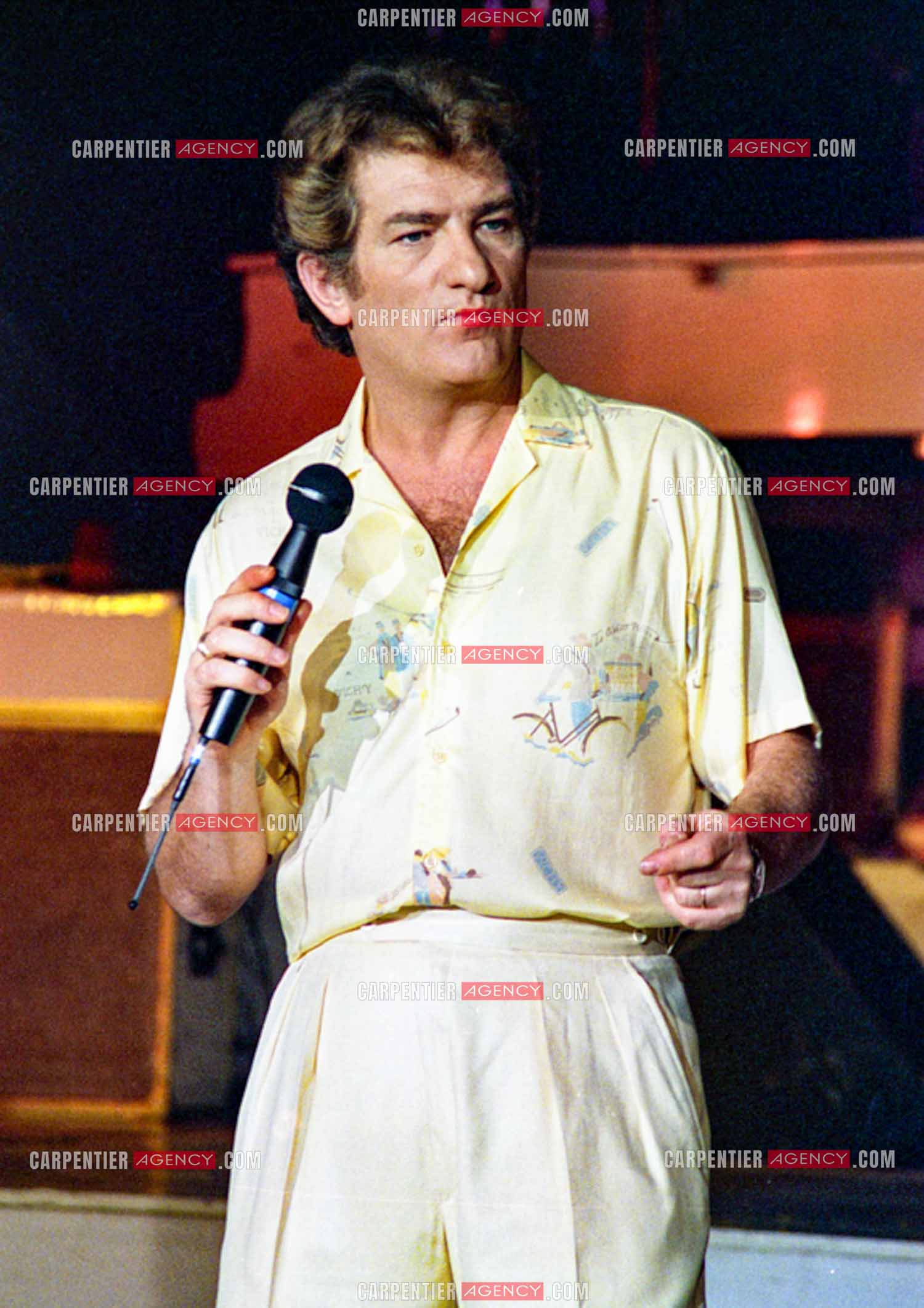 Le chanteur Eddy Mitchell.   ( Exclusif )