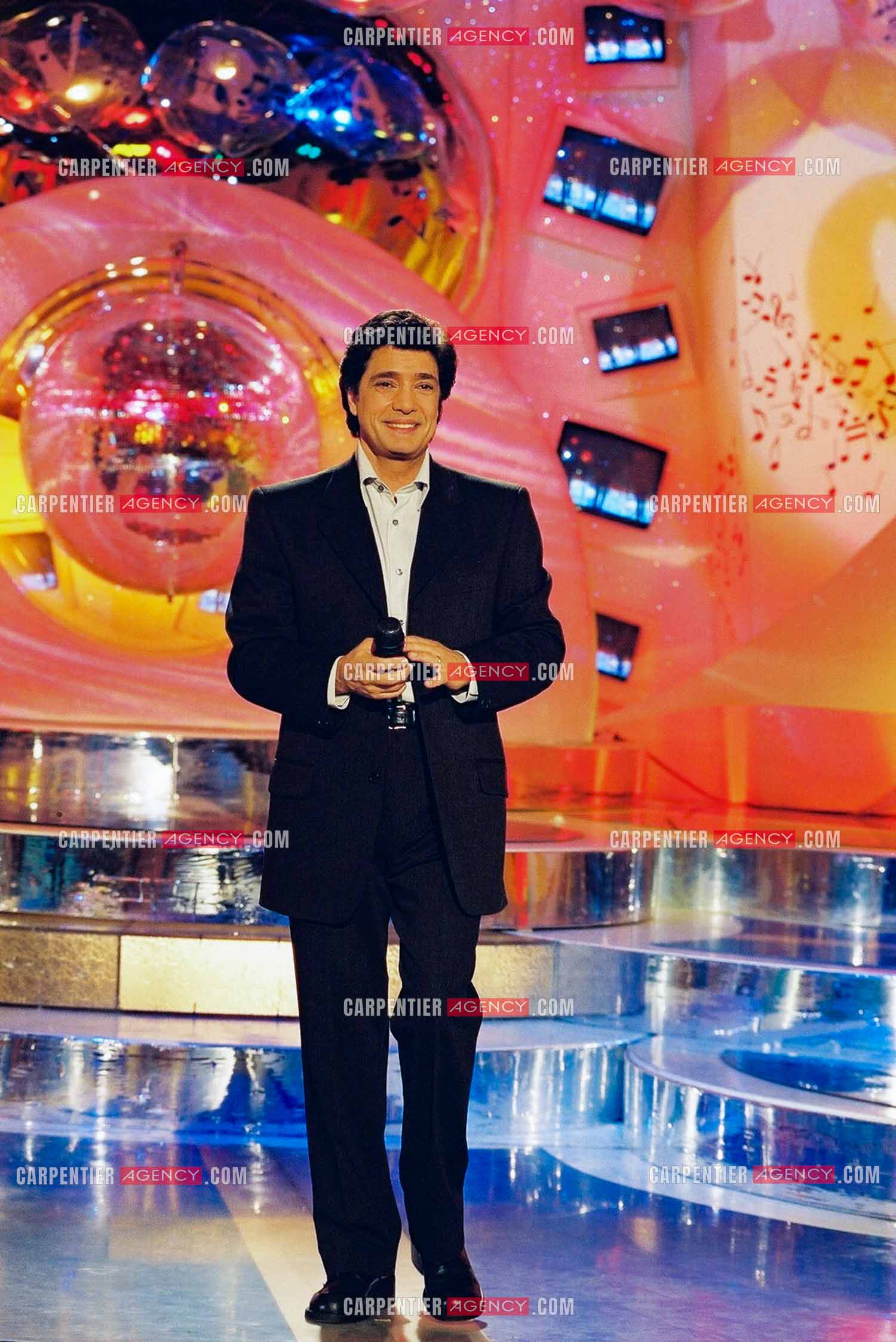 Le chanteur Frédéric François invité de l'émission “La Chance Aux Chansons“ pour la promotion de son nouvel album “Les Plus Grandes Mélodies Italiennes“.  ( Exclusif )