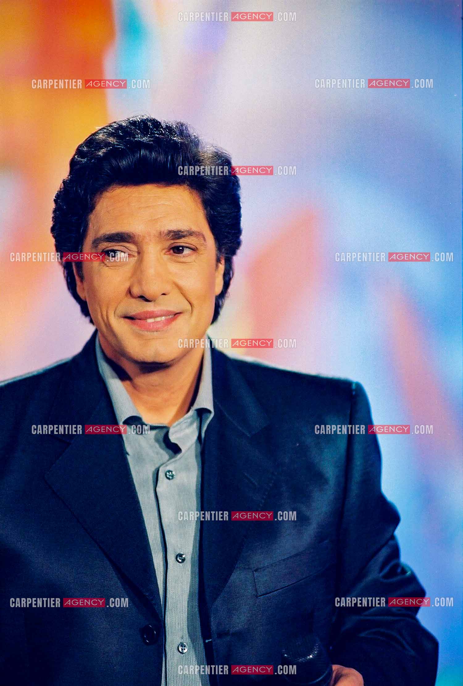 Le chanteur Frédéric François invité de l'émission “La Chance Aux Chansons“ pour la promotion de son nouvel album “Les Plus Grandes Mélodies Italiennes“.  ( Exclusif )