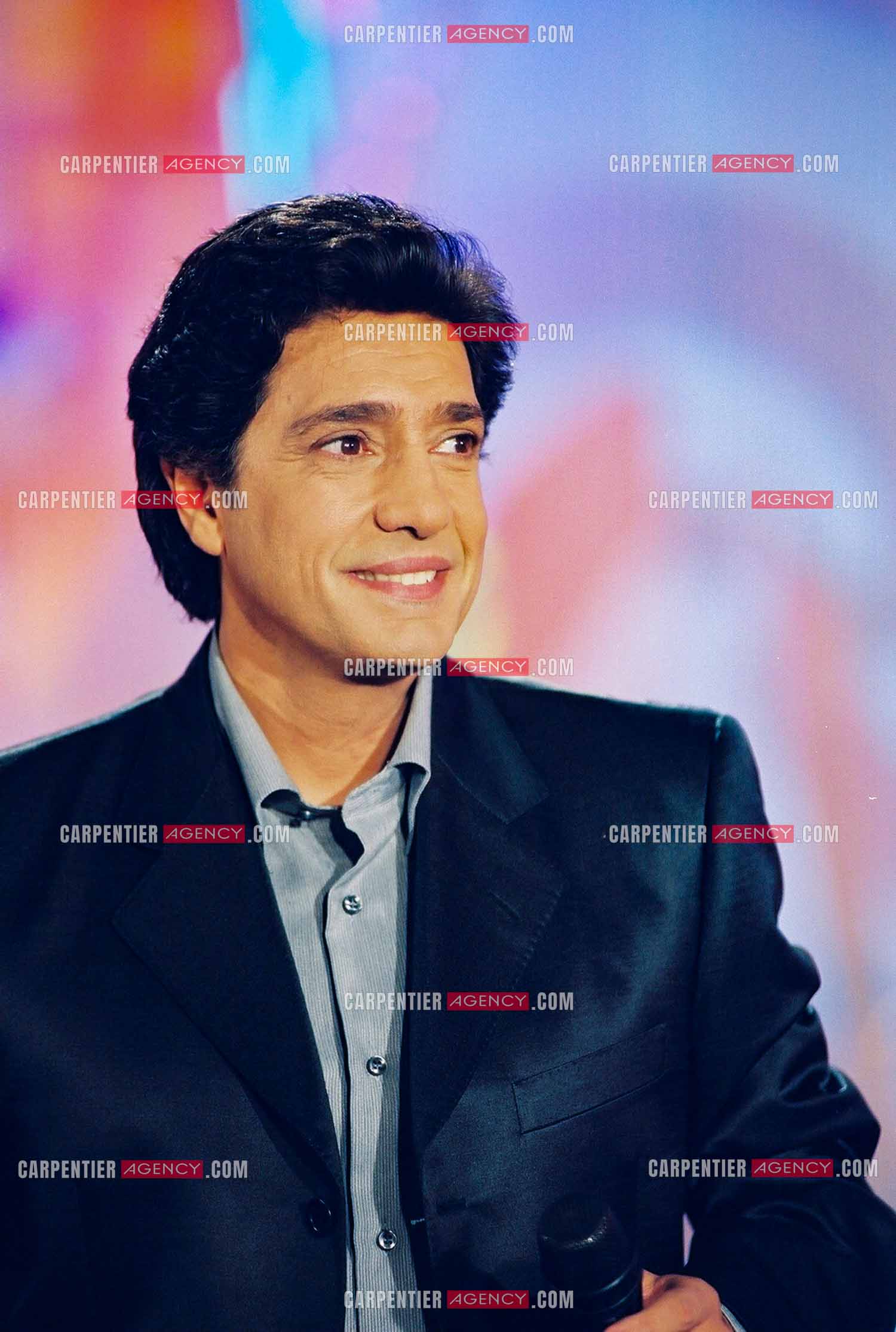 Le chanteur Frédéric François invité de l'émission “La Chance Aux Chansons“ pour la promotion de son nouvel album “Les Plus Grandes Mélodies Italiennes“.  ( Exclusif )