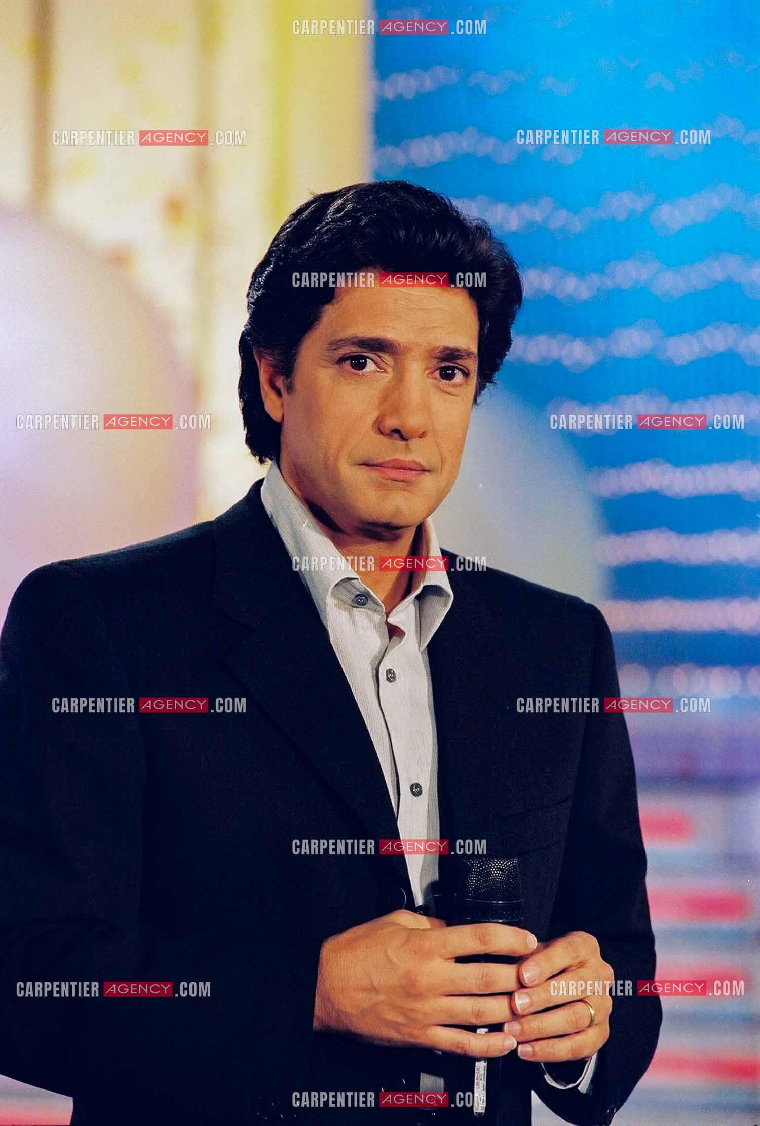 Le chanteur Frédéric François invité de l'émission “La Chance Aux Chansons“ pour la promotion de son nouvel album “Les Plus Grandes Mélodies Italiennes“.  ( Exclusif )