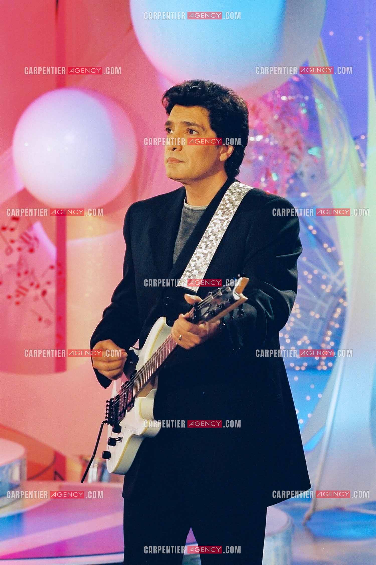 Le chanteur Frédéric François invité de l'émission “La Chance Aux Chansons“ pour la promotion de son nouvel album “Les Plus Grandes Mélodies Italiennes“.  ( Exclusif )