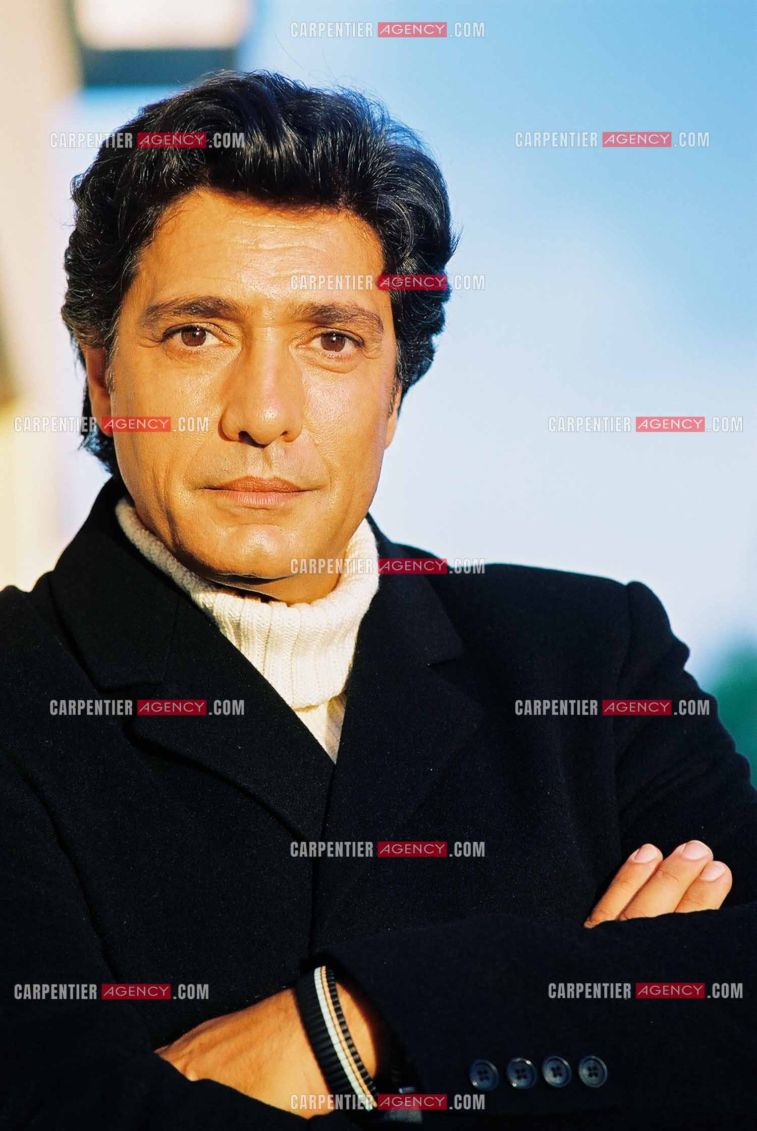 Le chanteur Frédéric François dans sa résidence privée en Belgique.  ( Exclusif )