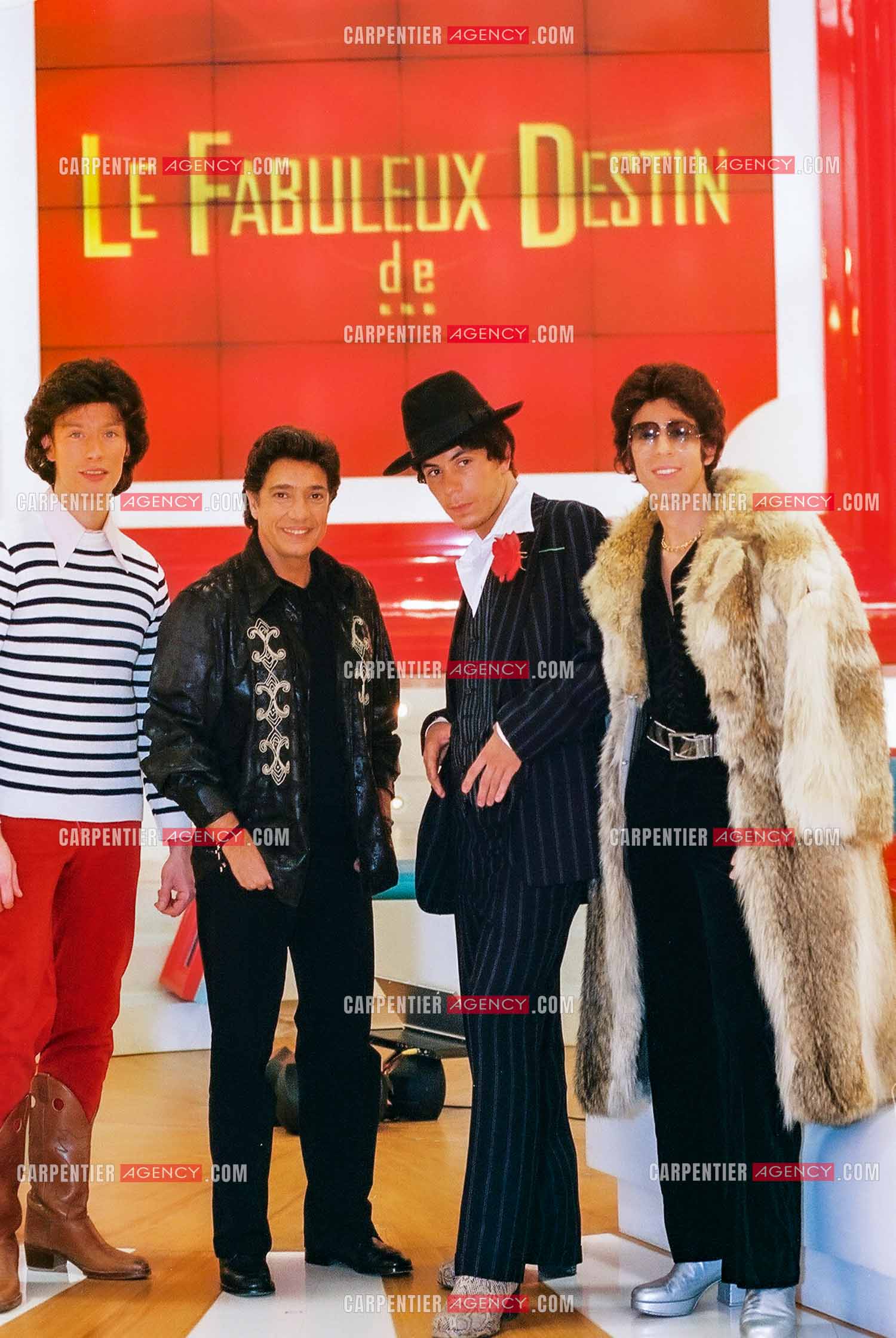 Émission “Le Fabuleux Destin“ présentée par l'animatrice Isabelle Giordano avec comme invité Frédéric François.  ( Exclusif )