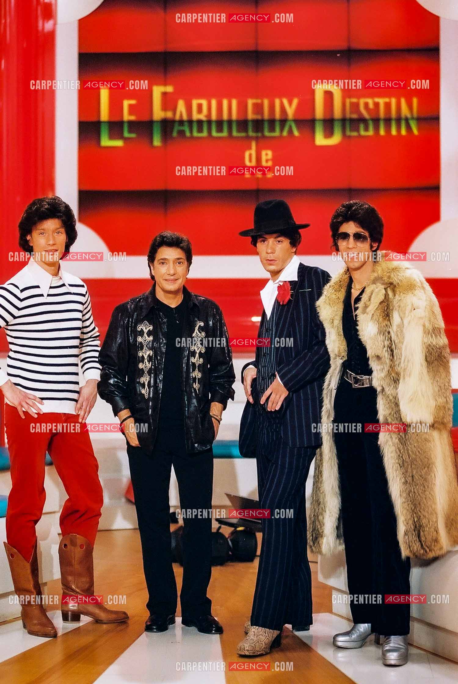 Émission “Le Fabuleux Destin“ présentée par l'animatrice Isabelle Giordano avec comme invité Frédéric François.  ( Exclusif )