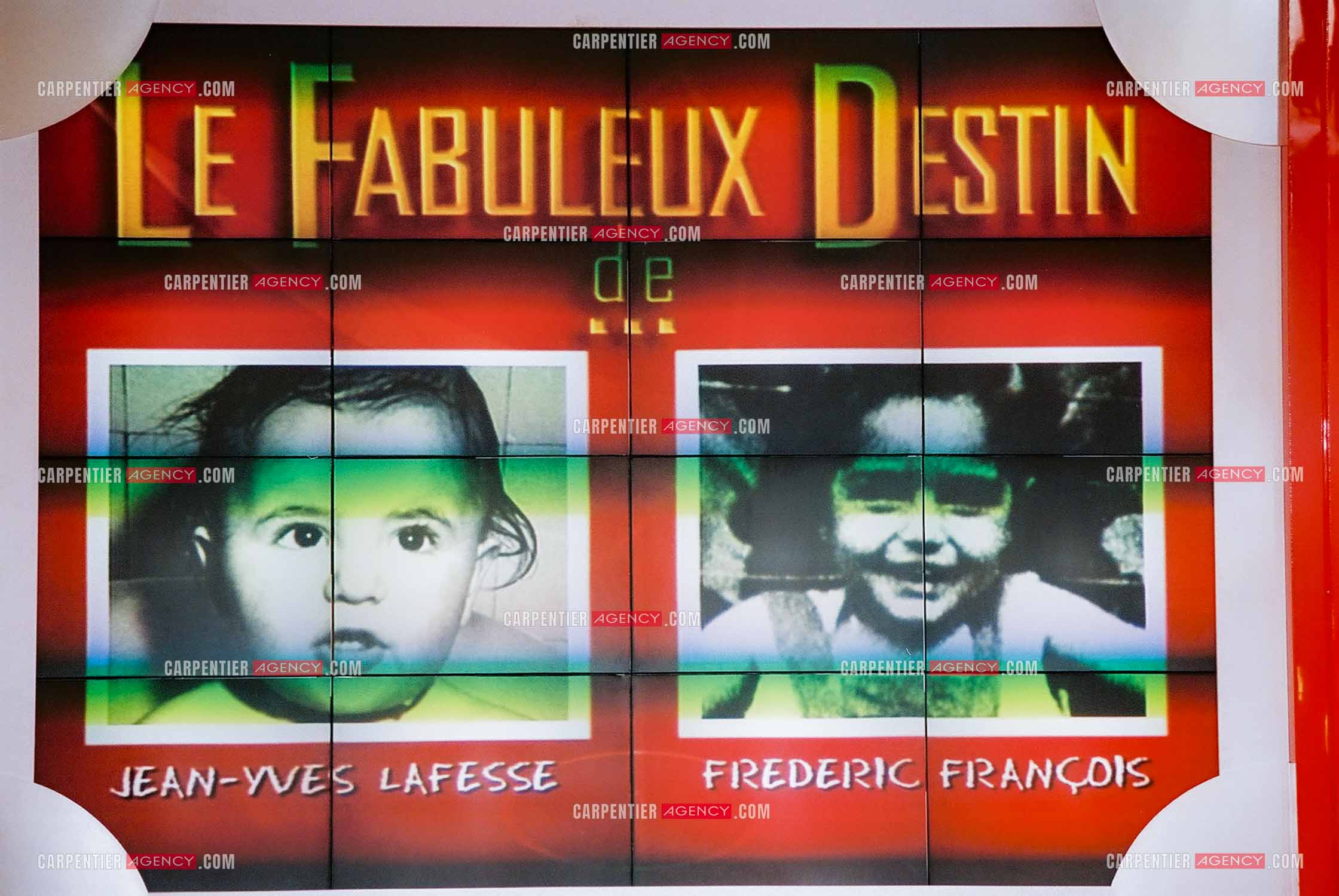 Émission “Le Fabuleux Destin“ présentée par l'animatrice Isabelle Giordano avec comme invité