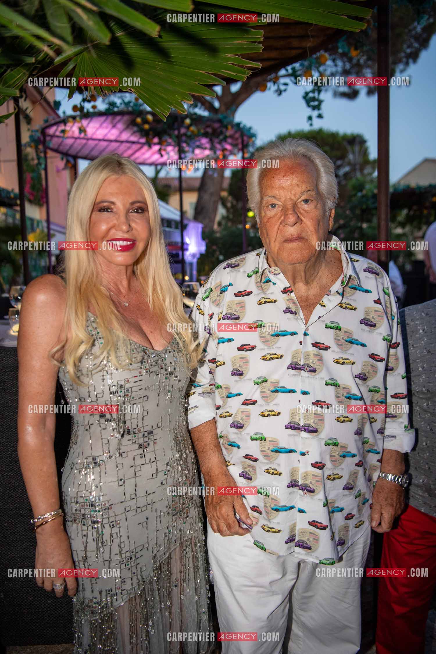 Lady Monica Bacardi et Massimo Gargia.      ( Exclusif )