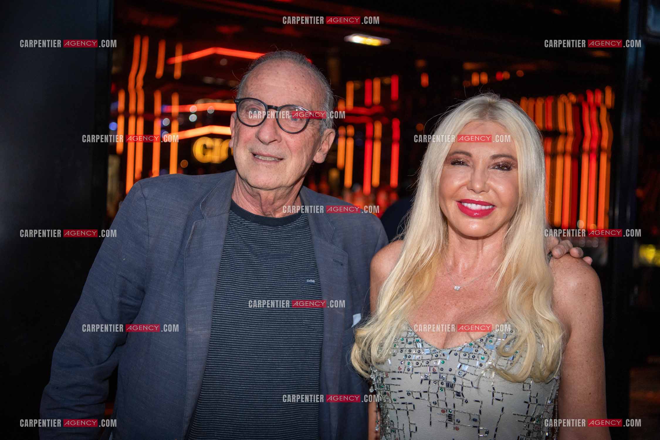 Lady Monica Bacardi et Yves Lecoq.      ( Exclusif )