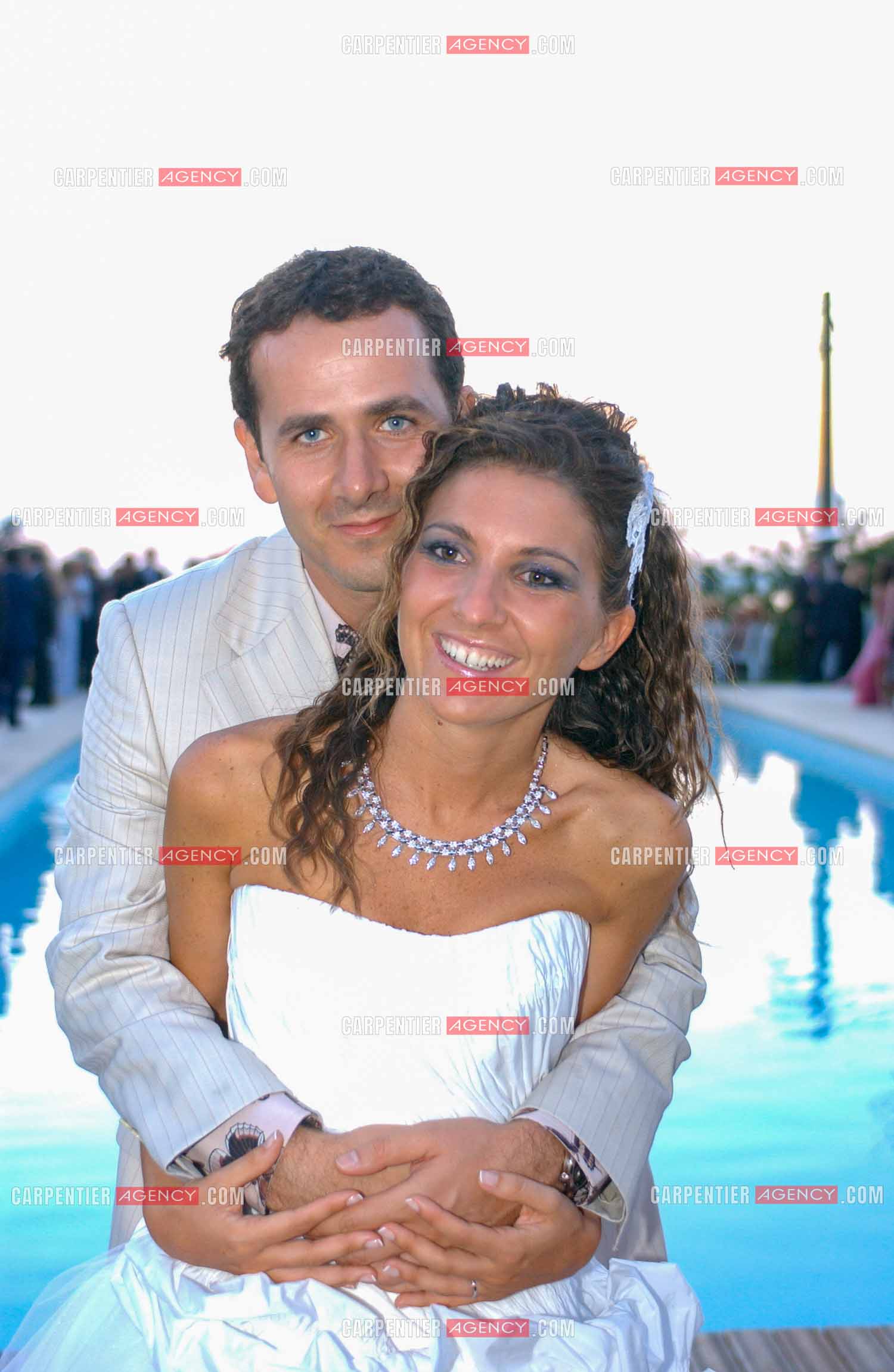 Mariage de Nicolas Talar le 04 septembre 2001.         ( Exclusif )