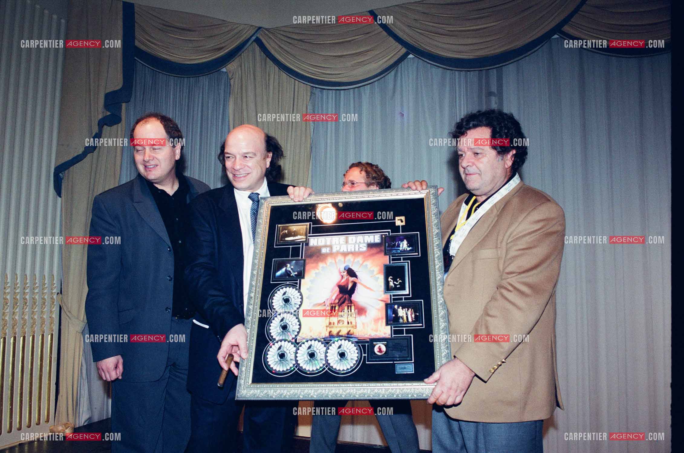 Les producteurs Mario Lefebvre, Victor Bosch et Charles Talar.