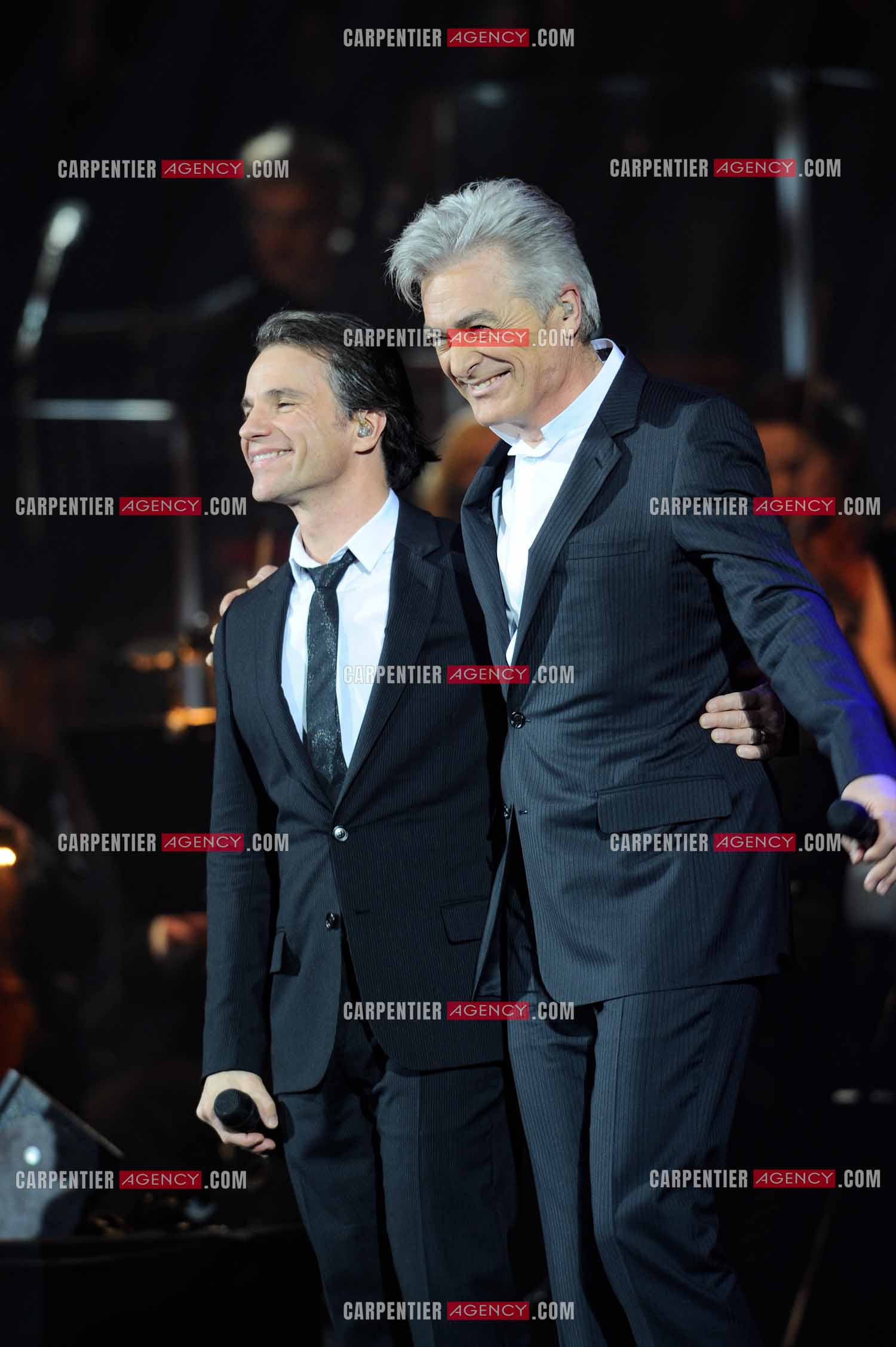 Évènement sur deux jours au POPB de Paris Bercy, la troupe originale de la comédie musicale Notre Dame de Paris. Les chanteurs Bruno Pelletier et Daniel Lavoie.