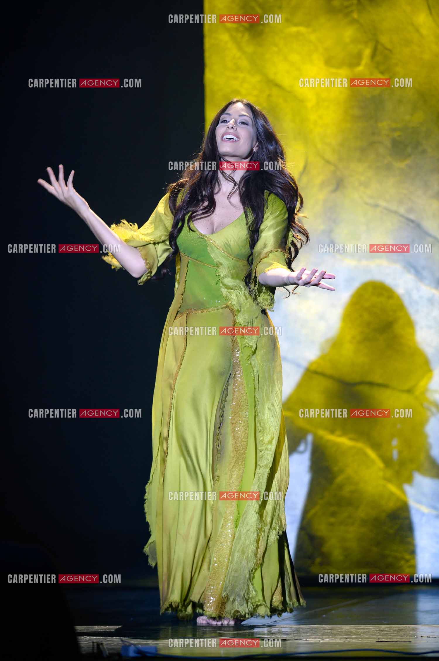 25 èm anniversaire de la comédie musicale Notre Dame de Paris.           Nouvelle  version depuis 2016. Dans le rôle d'Esmeralda, la chanteuse libanaise Hiba Tawaji.    ( Exclusif ).