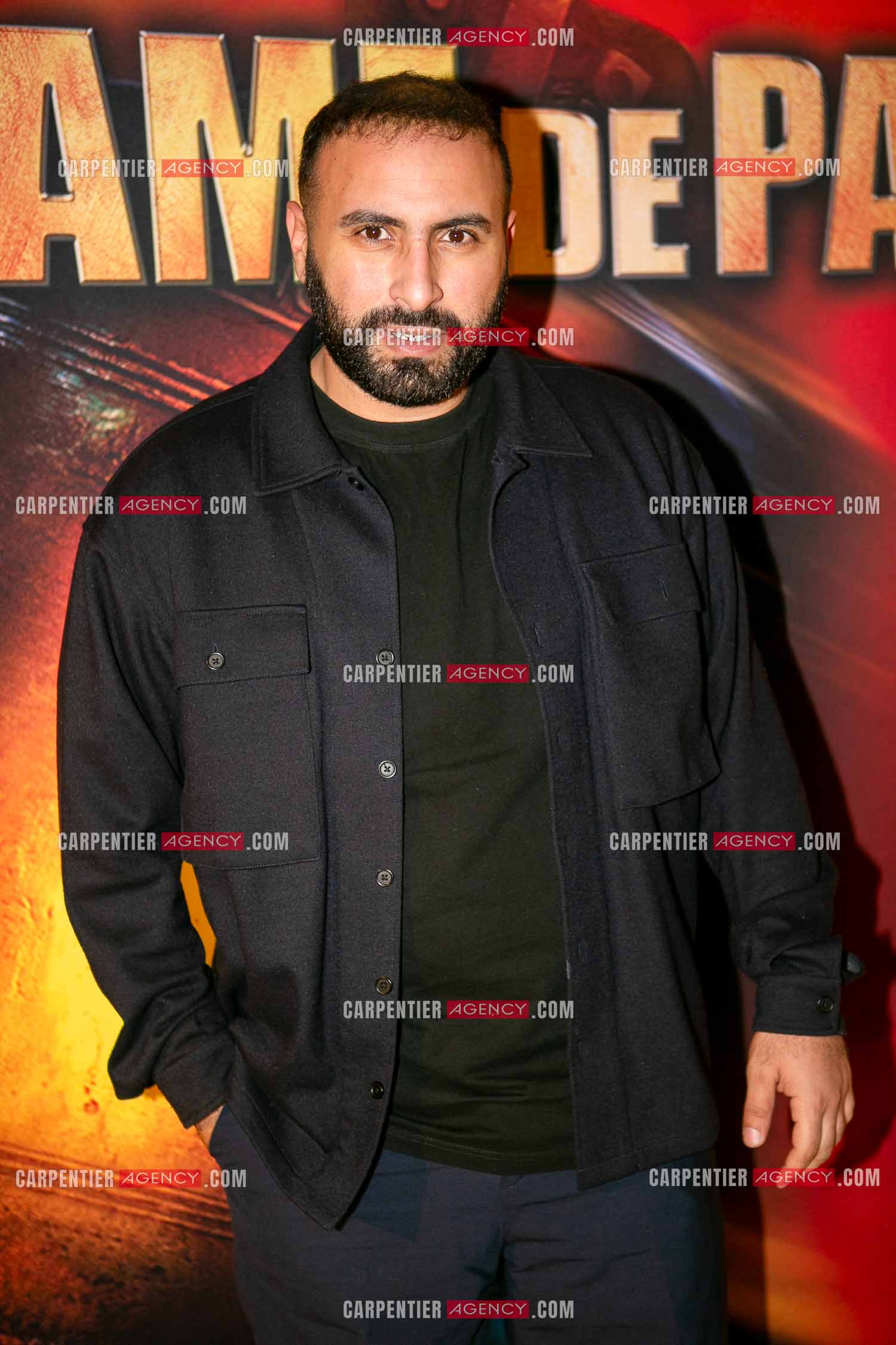 Générale de la comédie musicale Notre Dame de Paris au Palais des Congrés de Paris le 23 Nov 2023. L'acteur Algérien Oussama Kheddam.