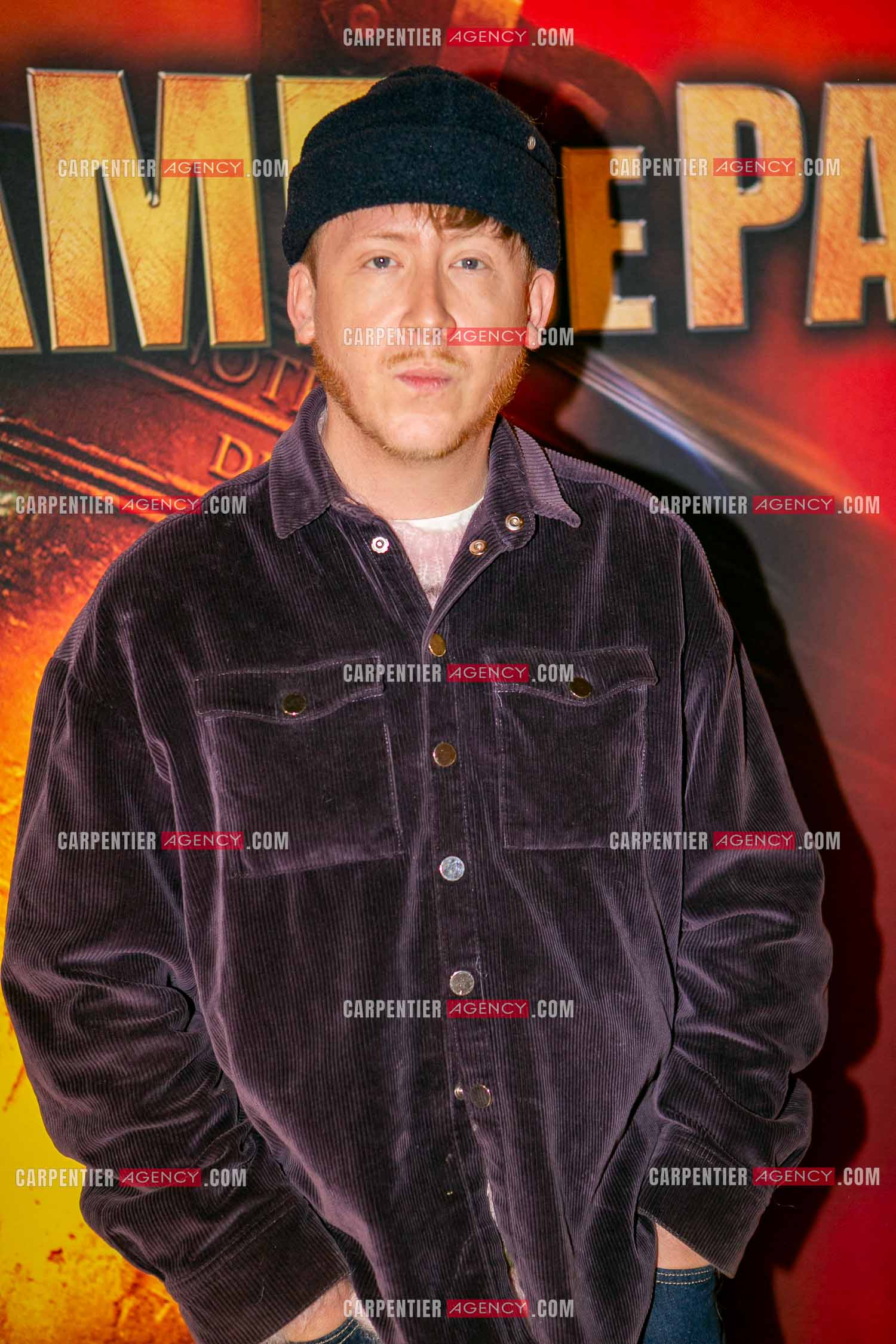 Générale de la comédie musicale Notre Dame de Paris au Palais des Congrés de Paris le 23 Nov 2023. Le chanteur Eddy de Pretto.