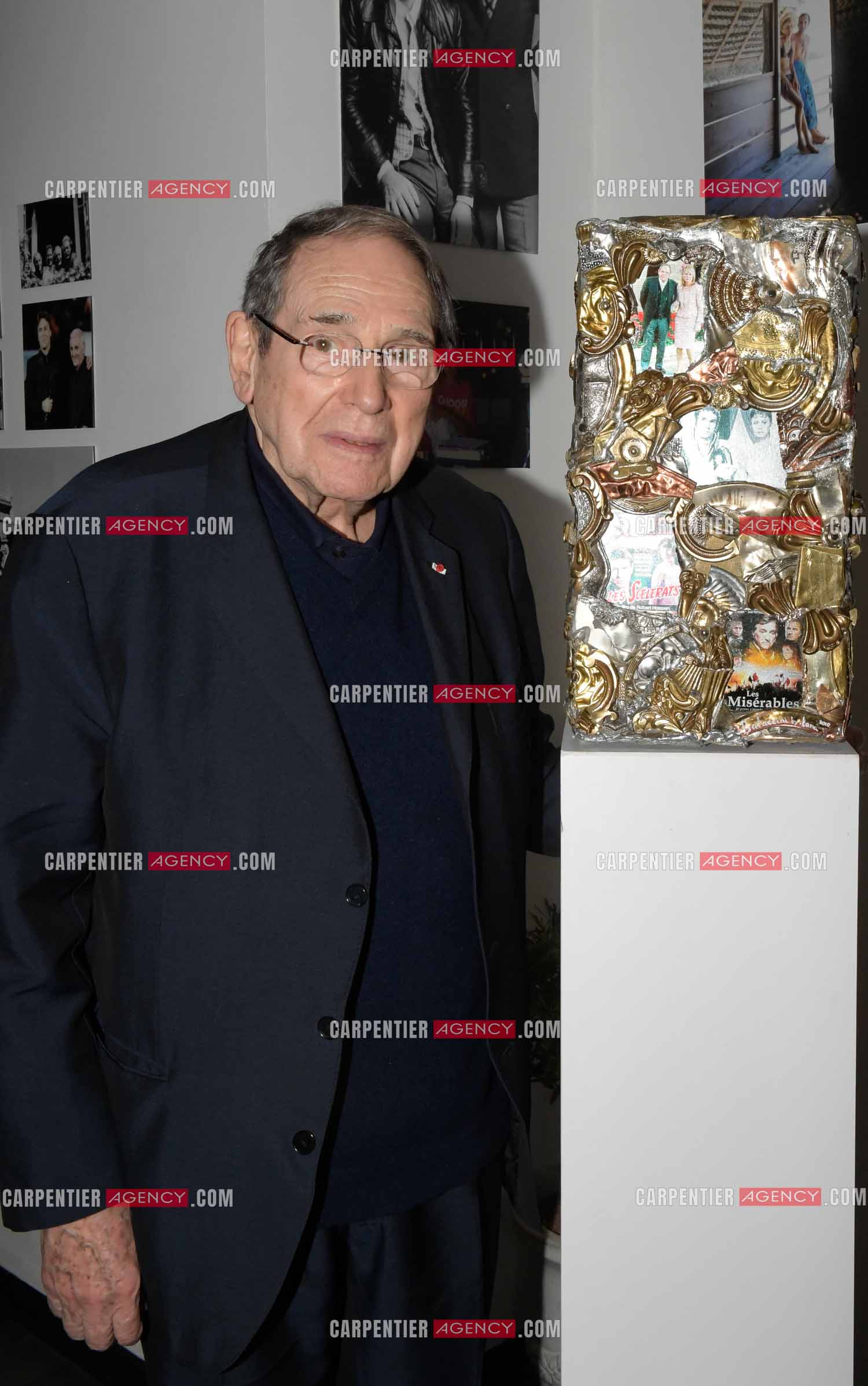 L'acteur Robert Hossein.     ( Exclusif )