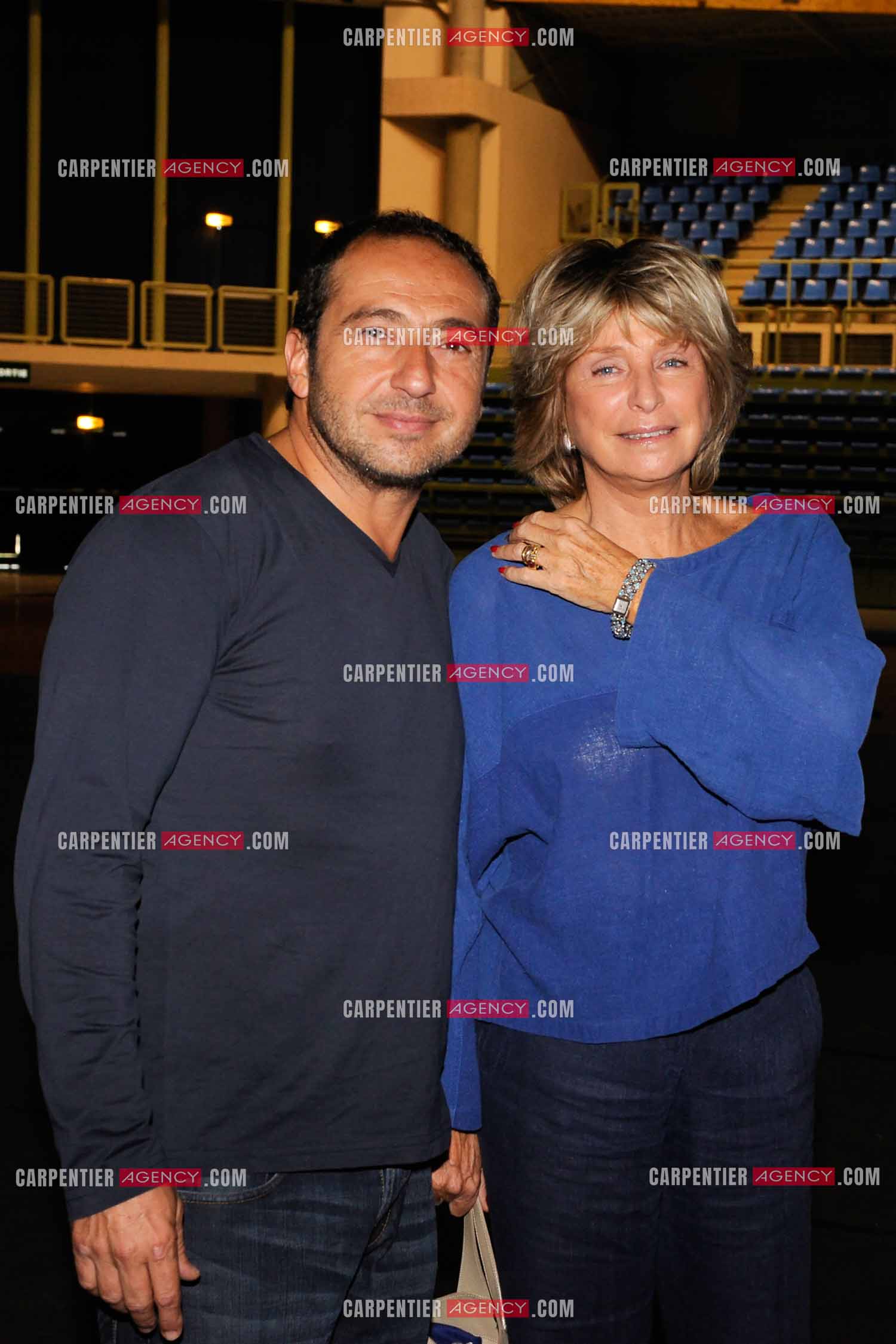 Les Aventures de Rabbi Jacob. La nouvelle comédie musicale de 2008 mise en scène par Patrick Timsit et adaptée du film “ Les Aventures de Rabbi Jacob “ de Gérard Oury, sorti en 1973. Le metteur en scène Patrick Timsit et la fille de Gérard Oury Danièle Thompson.          ( Exclusif )