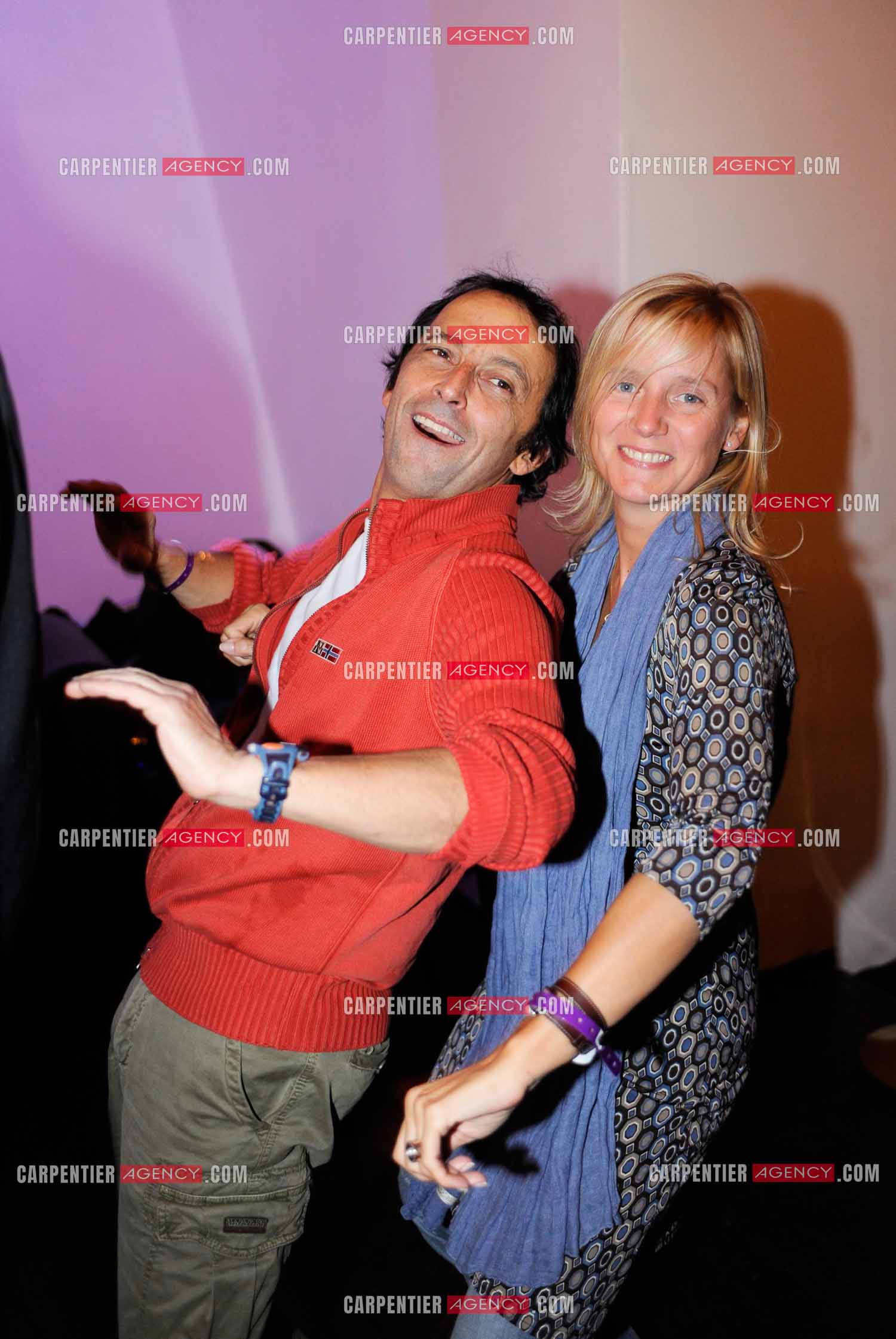 La productrice Isabelle Roche et Éric Métayé.   ( Exclusif )