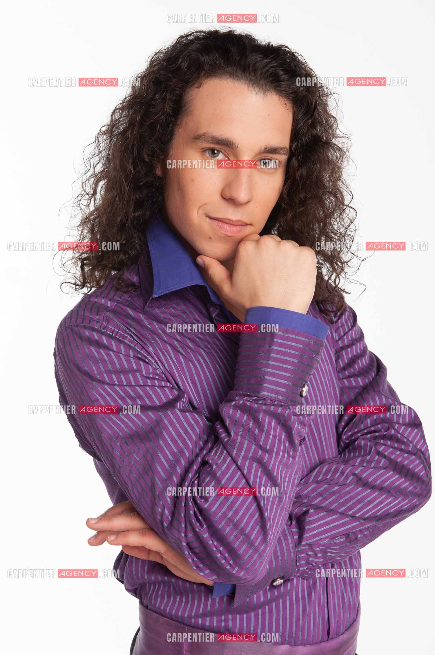 La nouvelle troupe d'artistes pour interprèter la comédie musicale “ Roméo et Juliette “ version 2010. John Eyzen pour le rôle de Mercutio.          ( Exclusif )