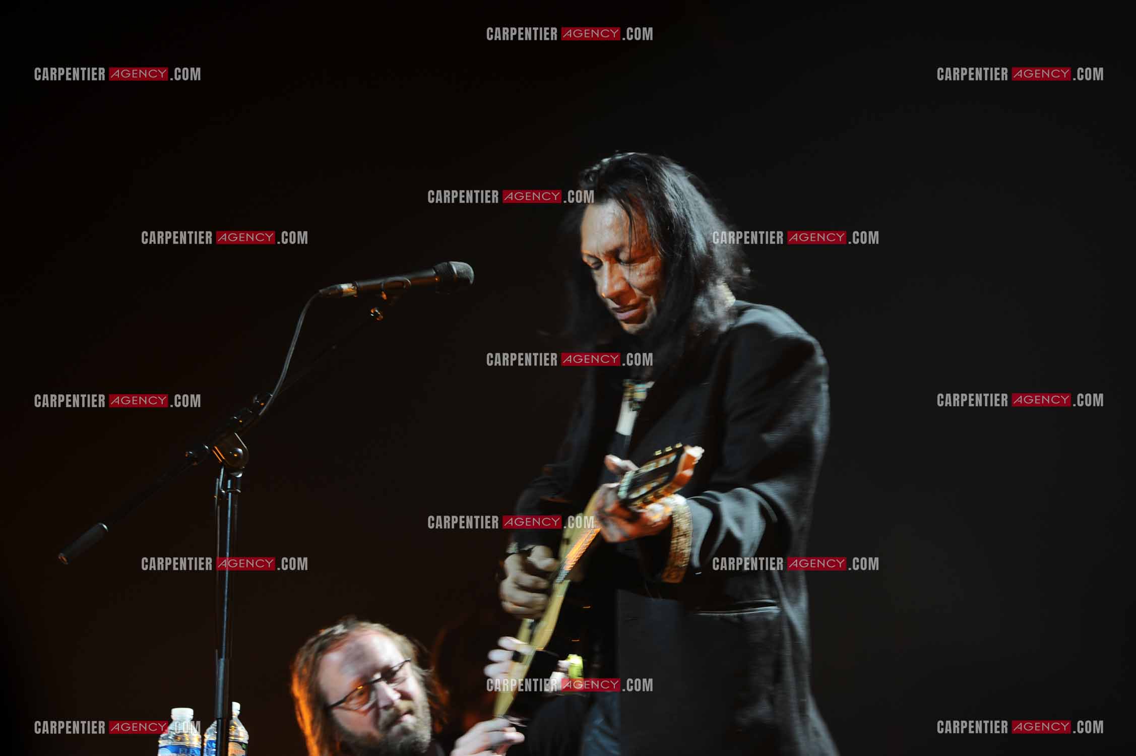 Le chanteur Sixto Diaz Rodriguez au Zenith de Paris le 4 Juin 2013.                ( Exclusif )