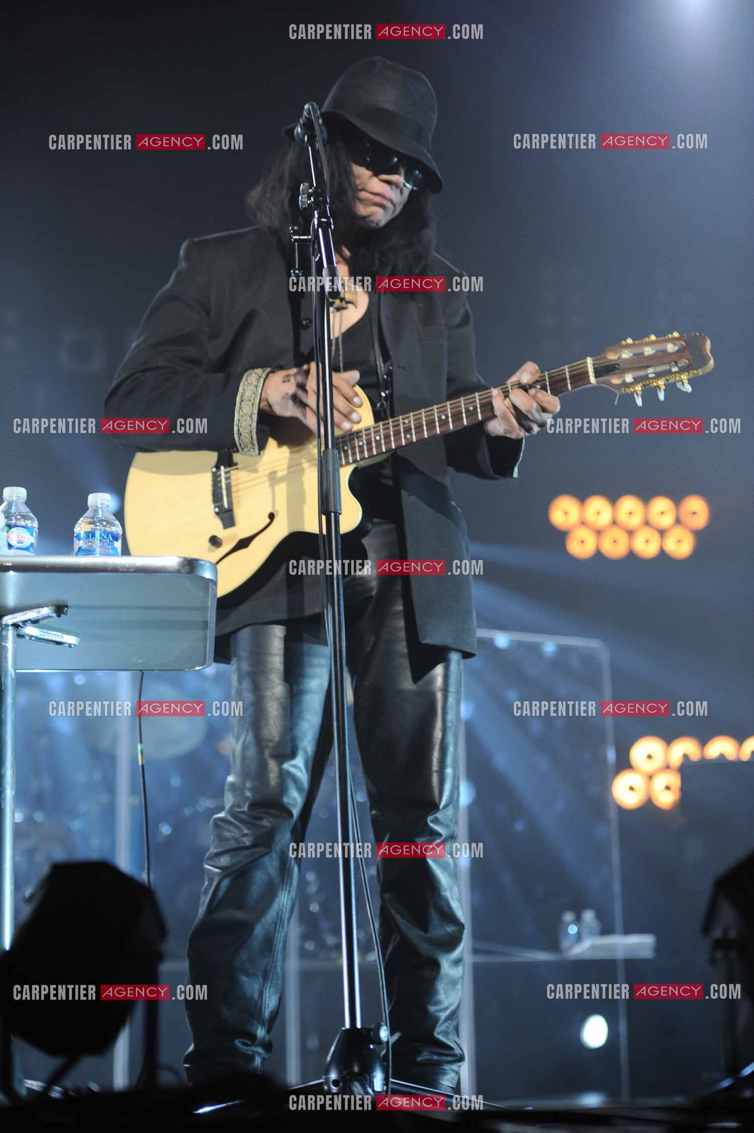 Le chanteur Sixto Diaz Rodriguez au Zenith de Paris le 4 Juin 2013.                ( Exclusif )