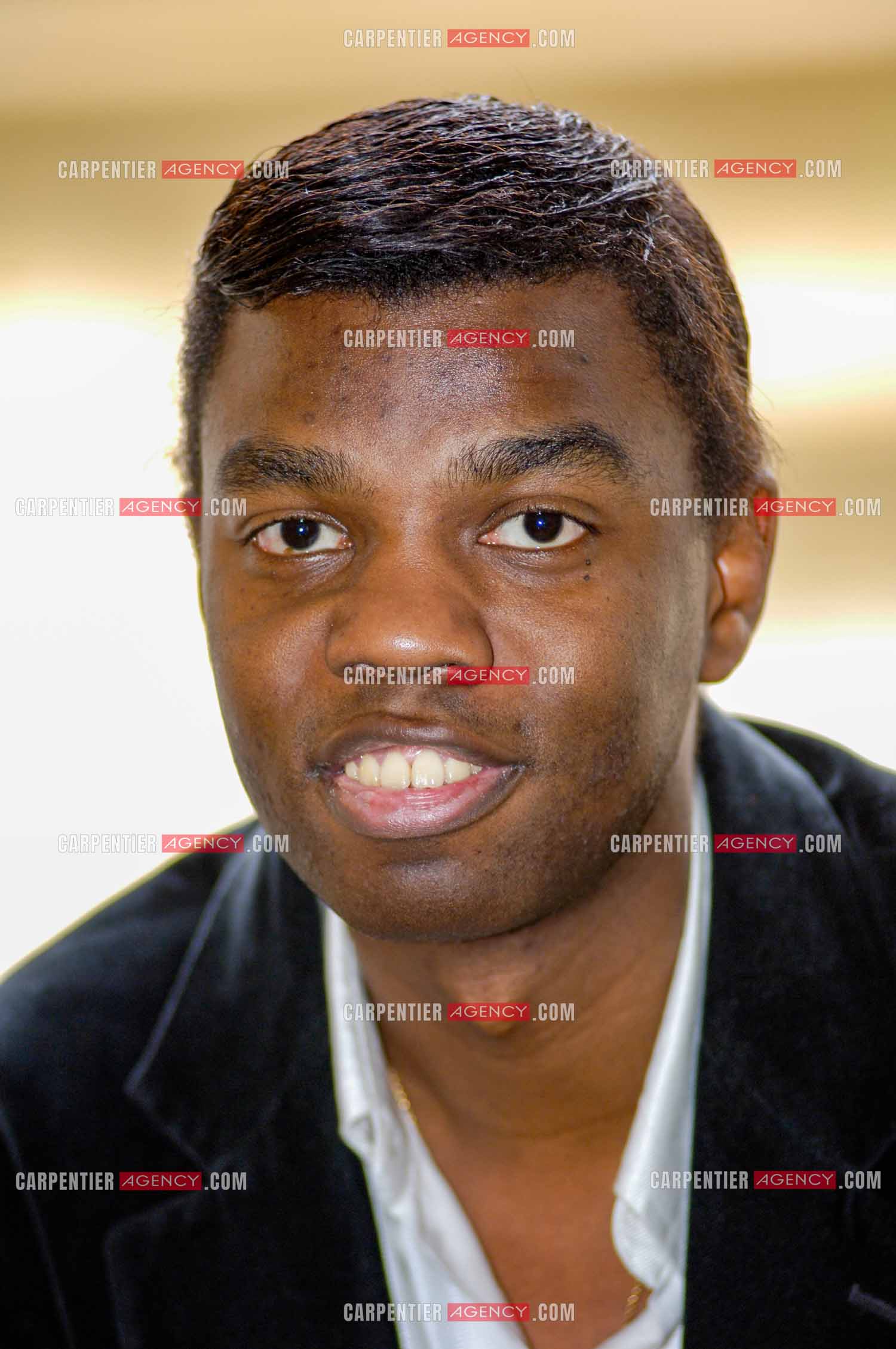 Portrait de Jean-Barthélémy Bokassa, petit fils de l'empereur Bokassa Ier. Ici, dans son appartement parisien.  ( Exclusif )