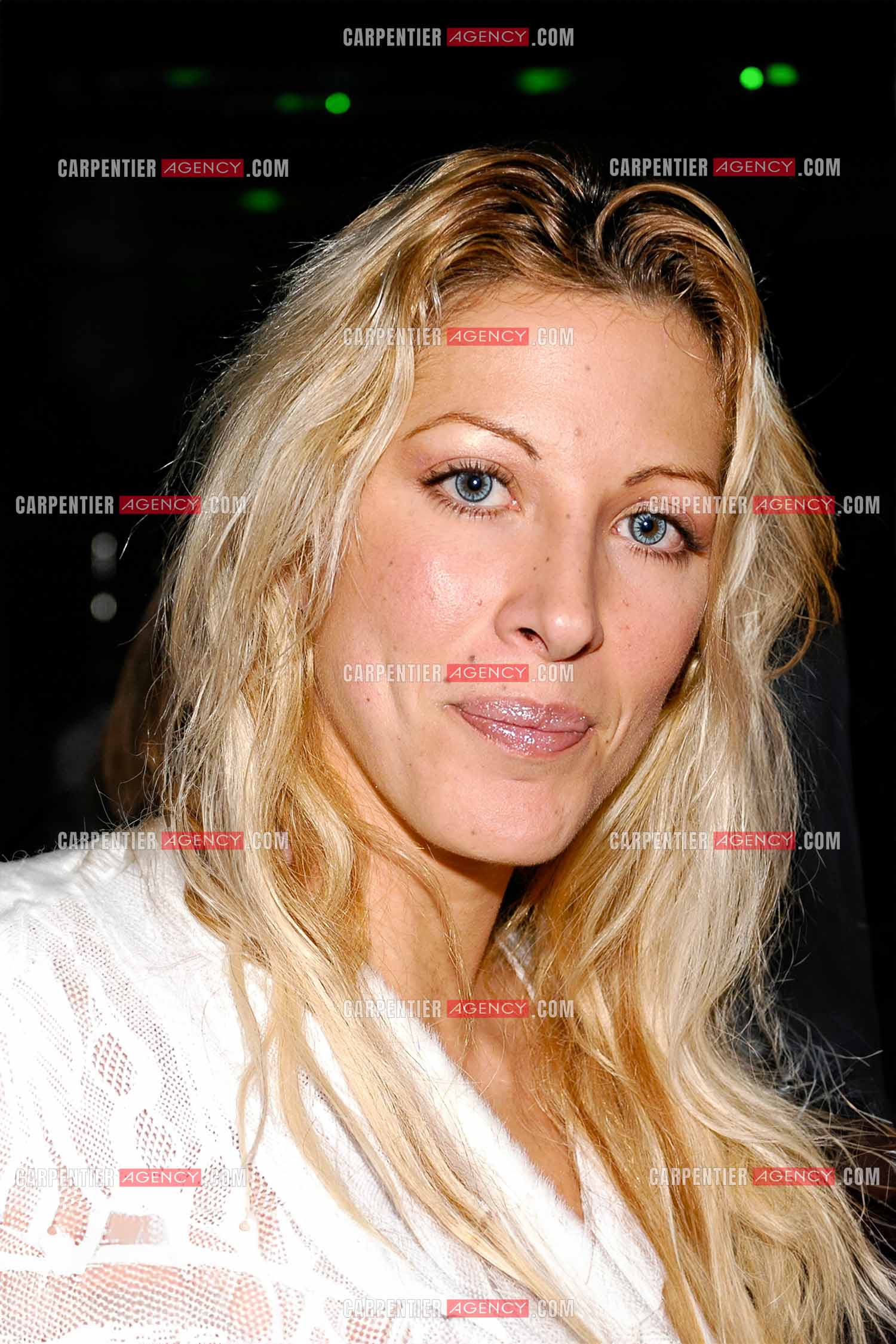 L'animatrice Loana Petrucciani lors d'une soirée au VIP à Paris en 2005.  ( Exclusif )