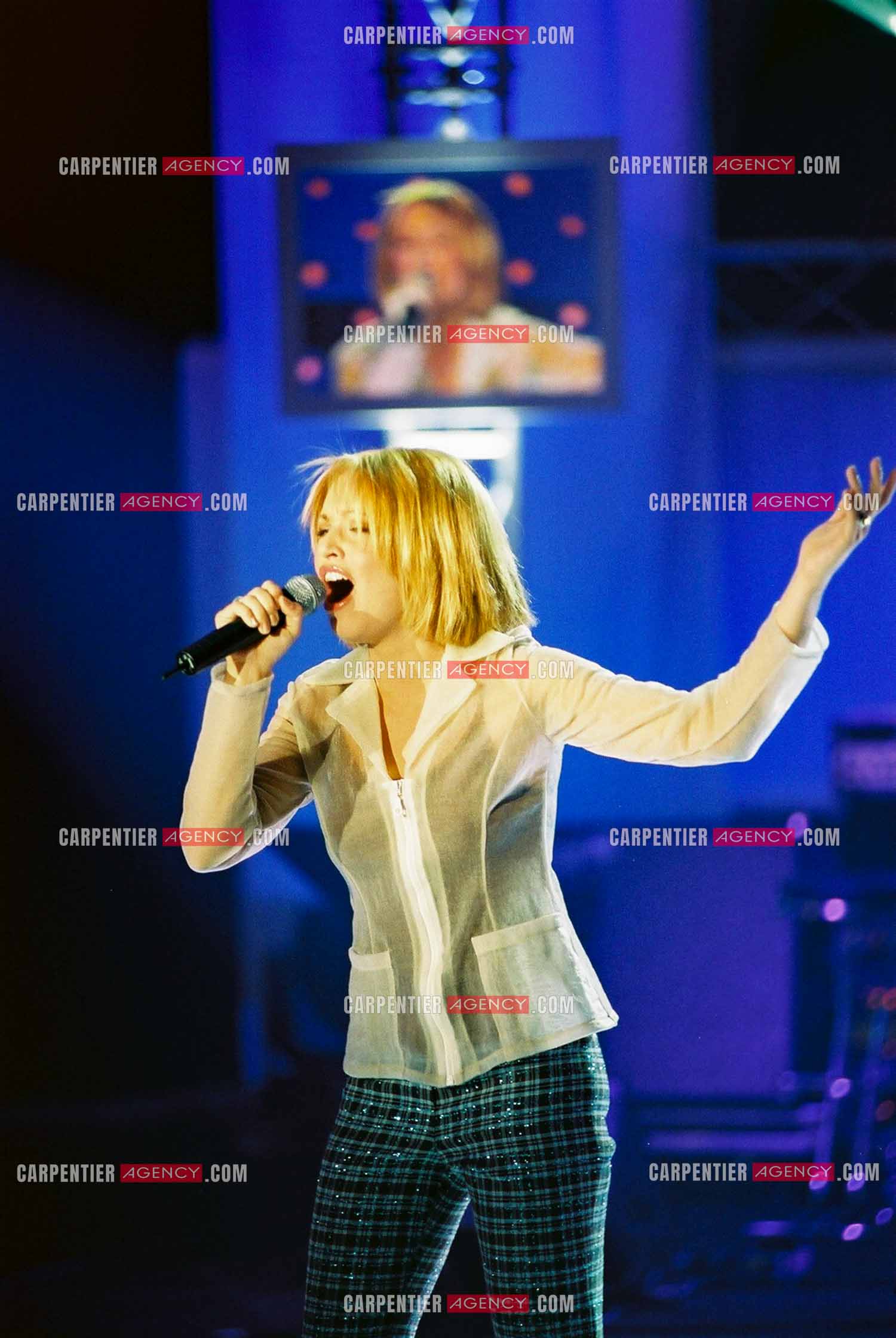 La chanteuse quebequoise Natasha St Pier.  ( Exclusif )