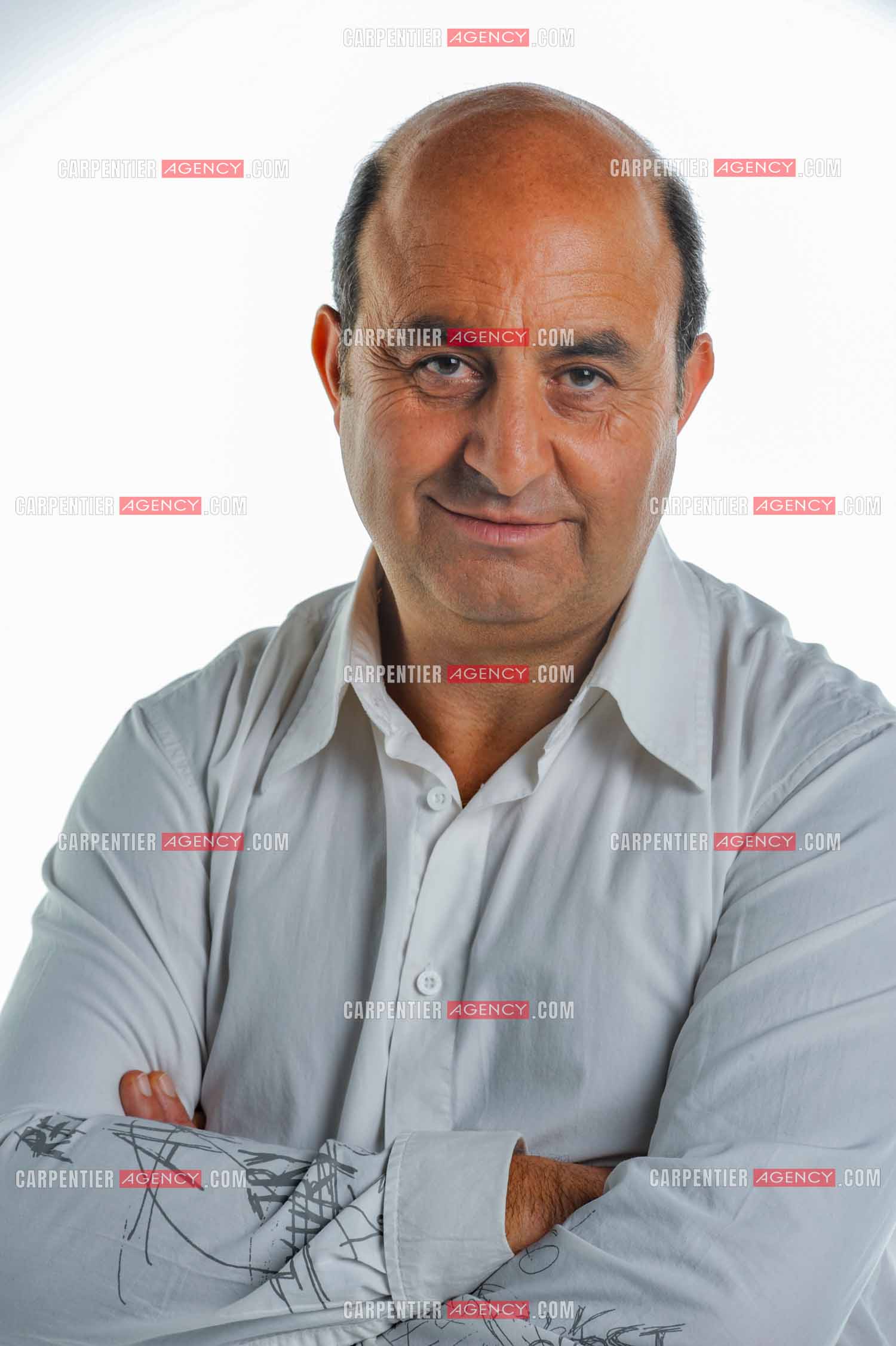 L'humoriste Richard Taxi en studio. ( Exclue )