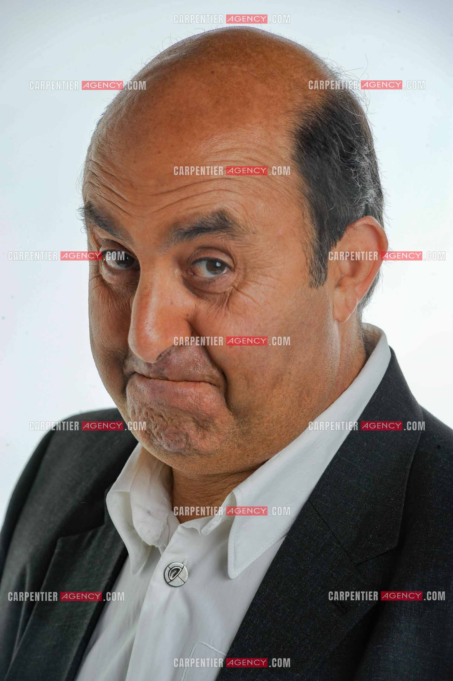 L'humoriste Richard Taxi en studio. ( Exclue )