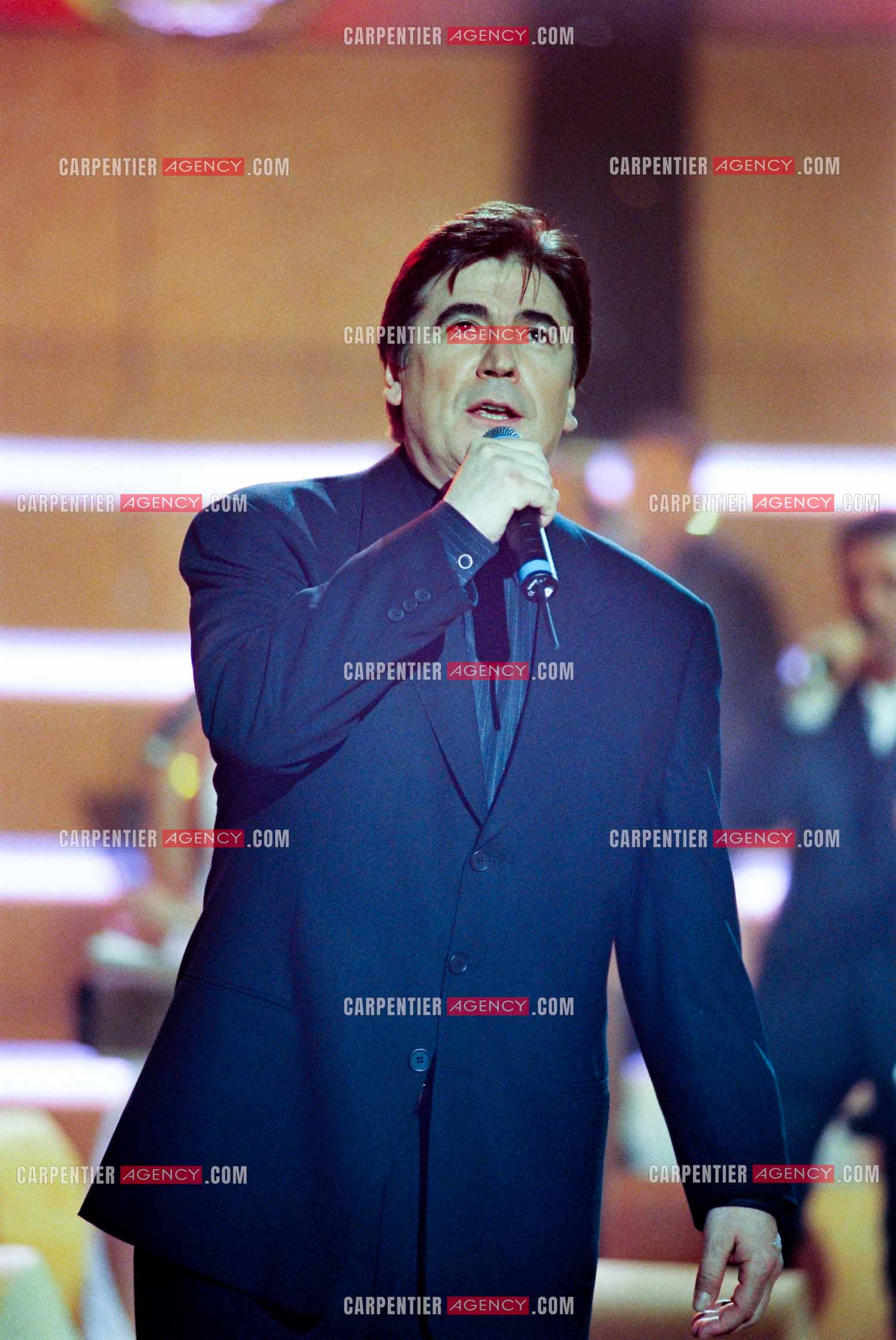 Le chanteur Serge Lama invité de l'émission “FA SI LA CHANTER“.   ( Exclusif )